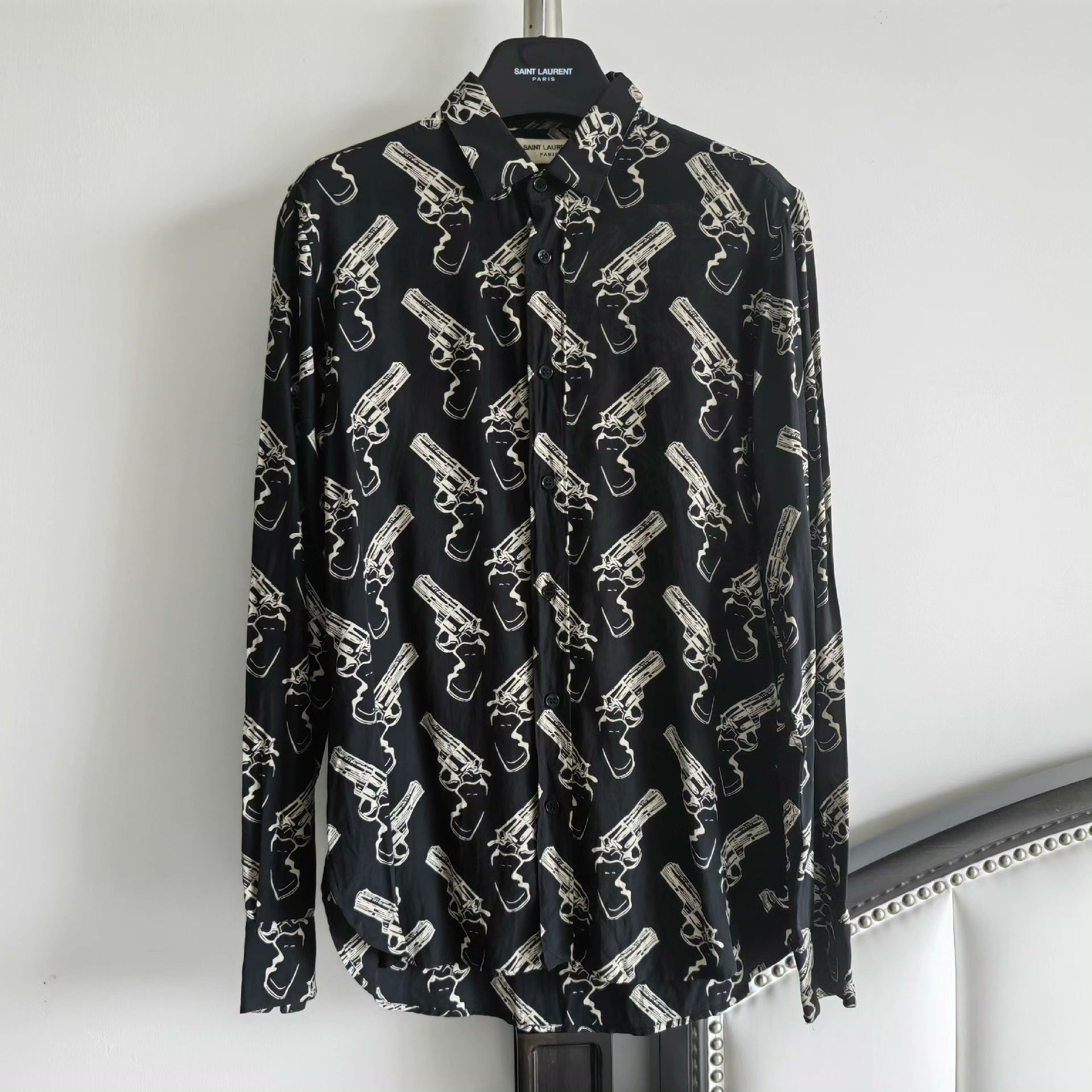 Saint Laurent Paris Saint Laurent SLP 14SS Revolver Shirt Size US M / EU 48-50 / 2 - 1 Thumbnail