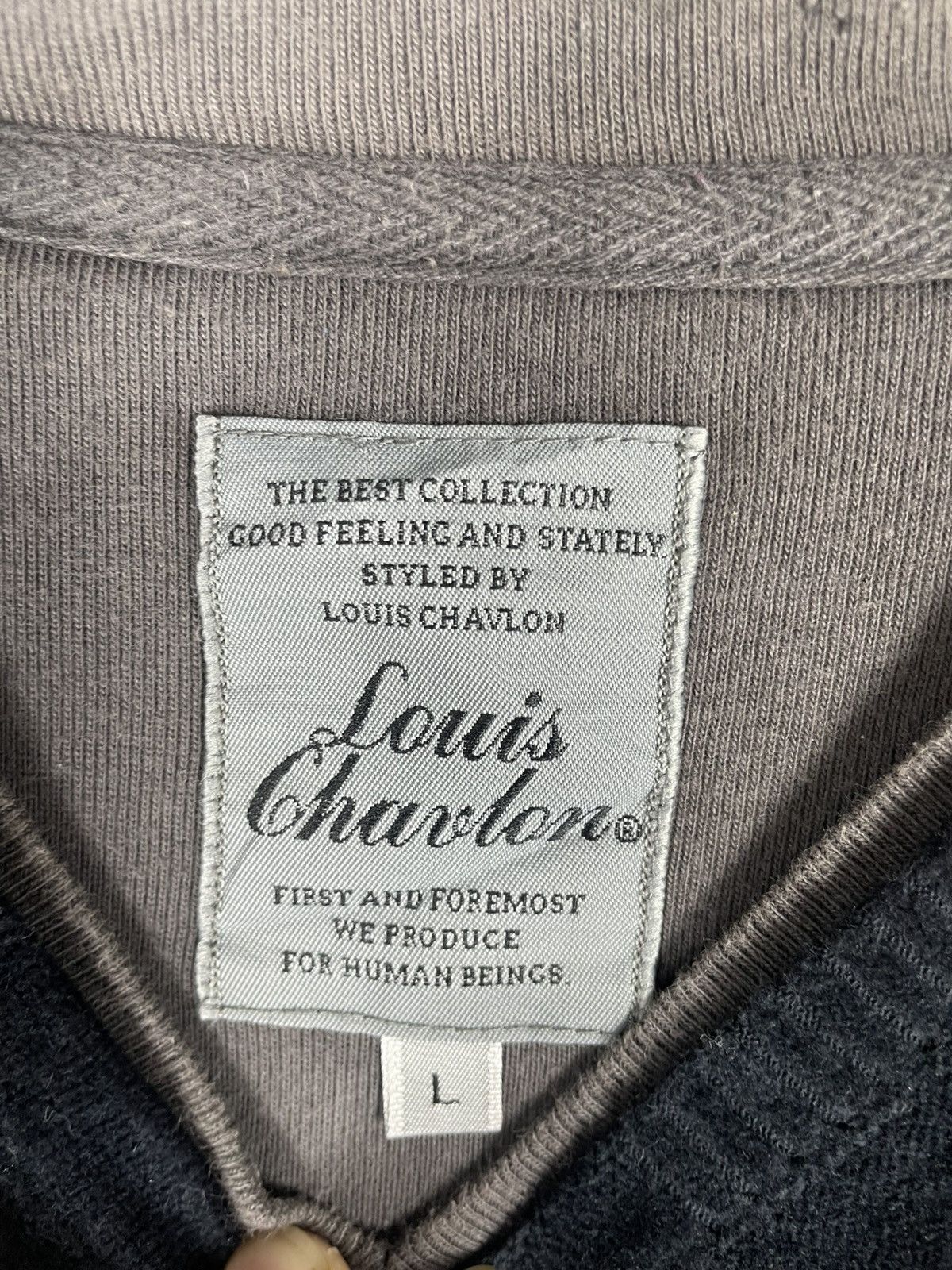 Designer VINTAGE LOUIS CHAVLON STRIPE LONG SLEEVE Size US L / EU 52-54 / 3 - 5 Thumbnail