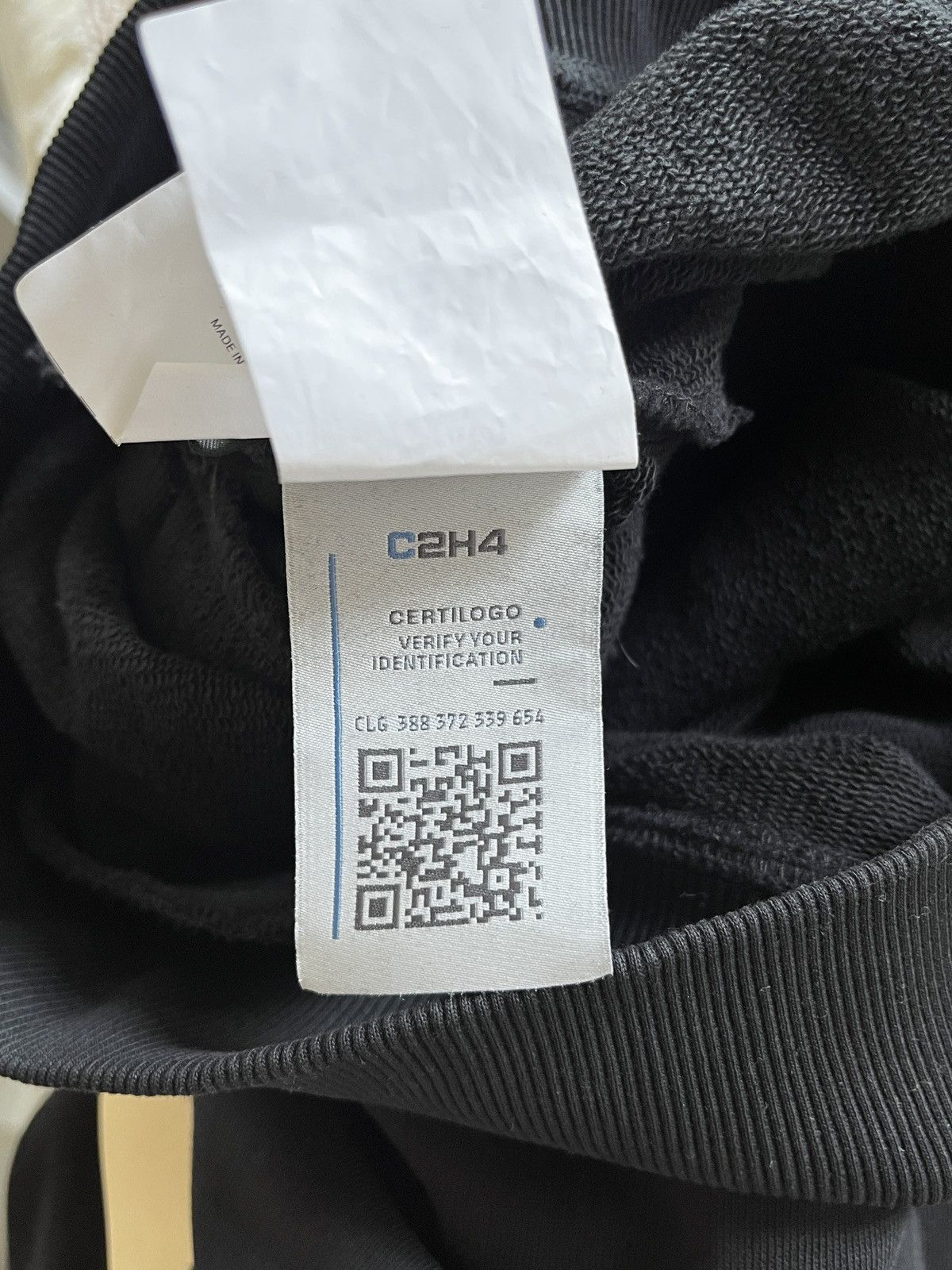 C2H4 C2H4 Spatio Temporal Fuzzy Logo Hoodie (unisex) Size US S / EU 44-46 / 1 - 15 Thumbnail