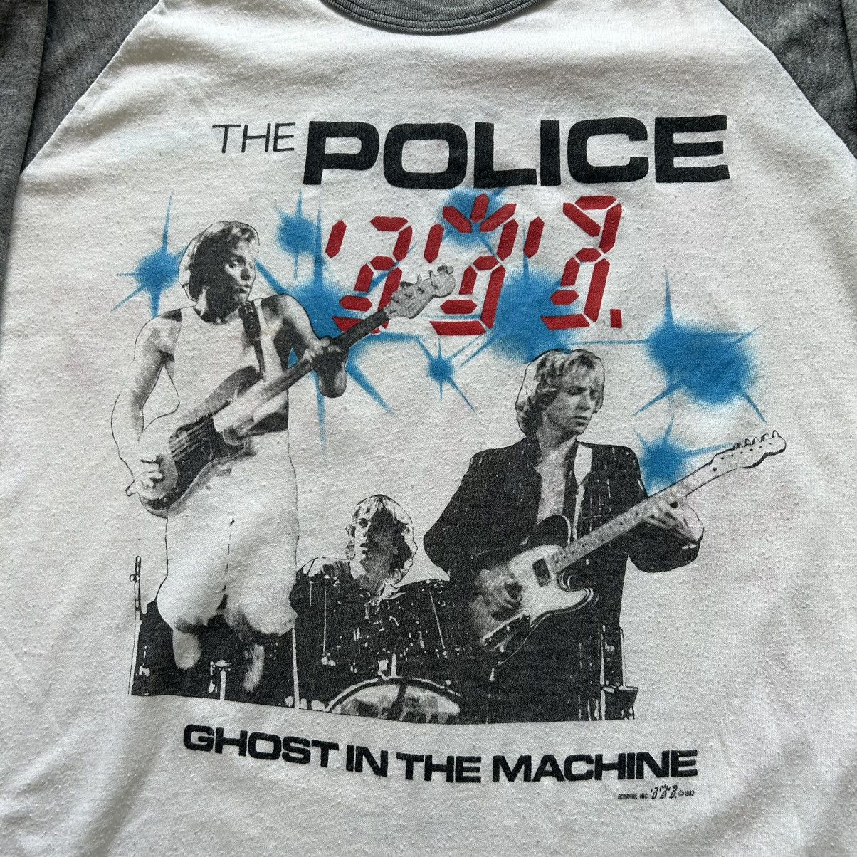 Band Tees × Vintage Vintage 1982 The Police Ghost in the machine tour shirt Size US M / EU 48-50 / 2 - 2 Thumbnail