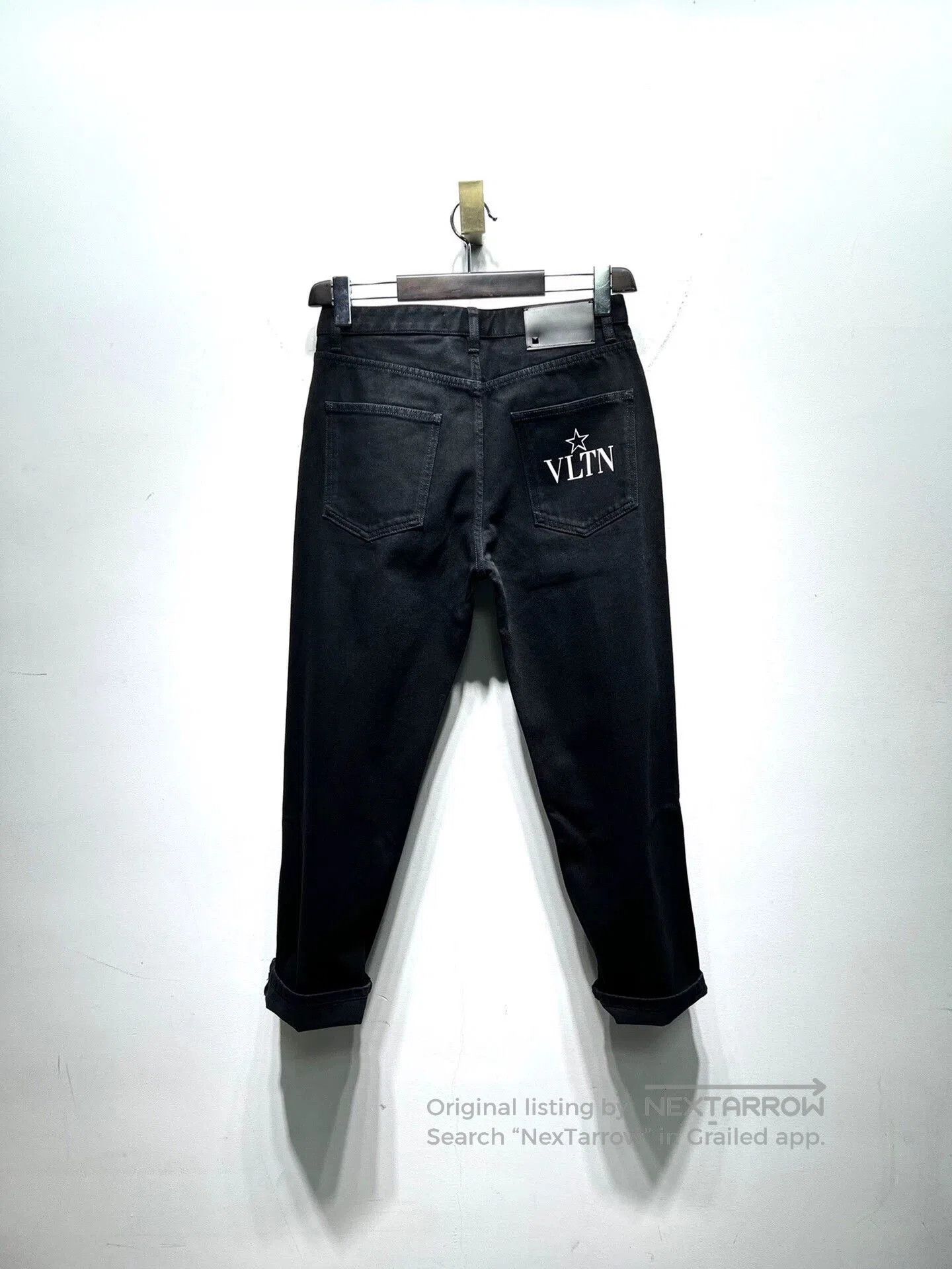 Valentino Valentino Logo Print Studded Denim Jeans. Size US 28 / EU 44 - 5 Thumbnail