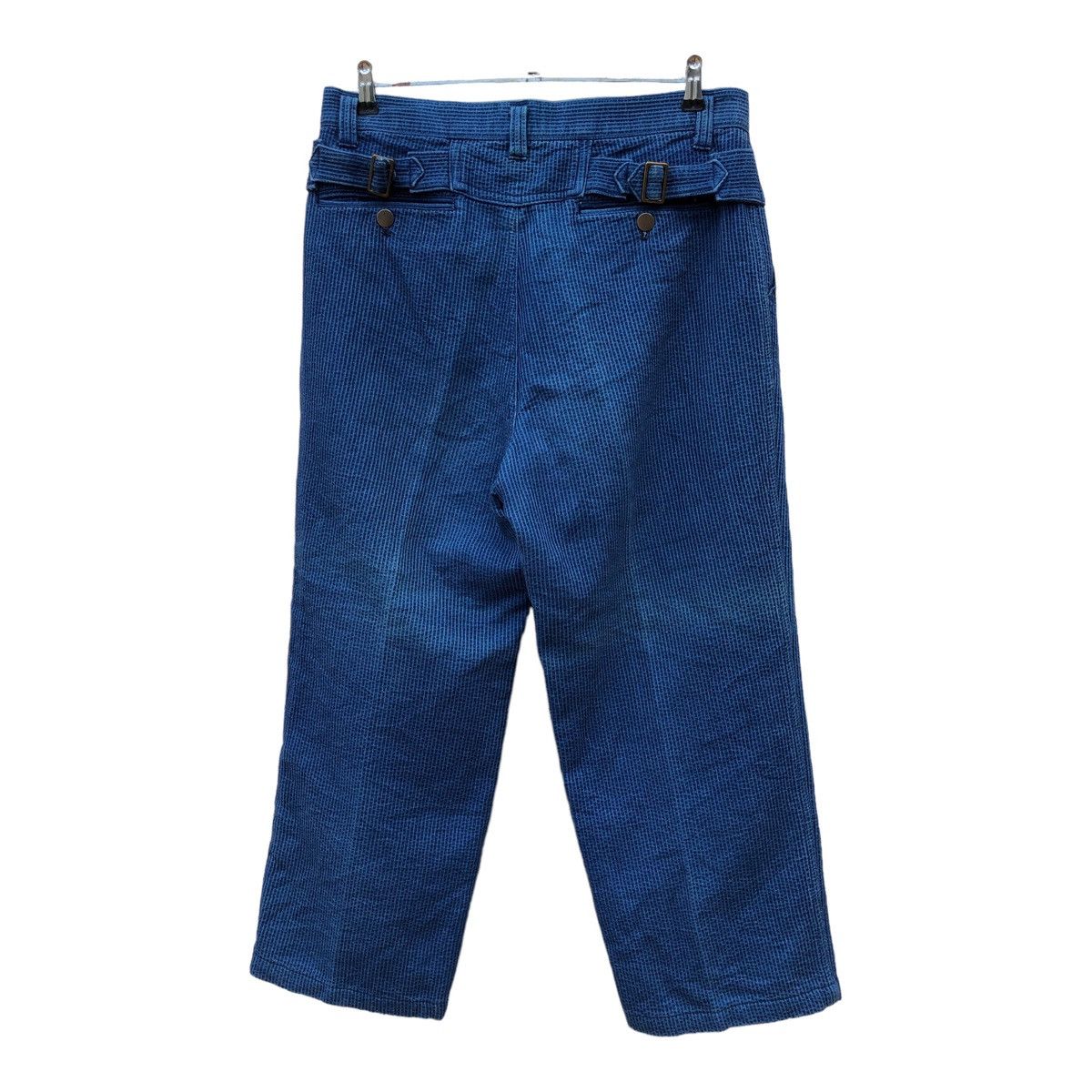 Japanese Brand Baggy Corduroy Buckle Carot Pants Life 2 by SimpleLife Size US 34 / EU 50 - 2 Thumbnail