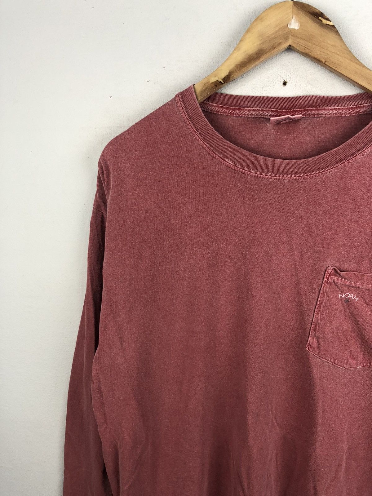 Noah Vintage Noah Single Pocket Longsleeve Tee Size US L / EU 52-54 / 3 - 3 Thumbnail