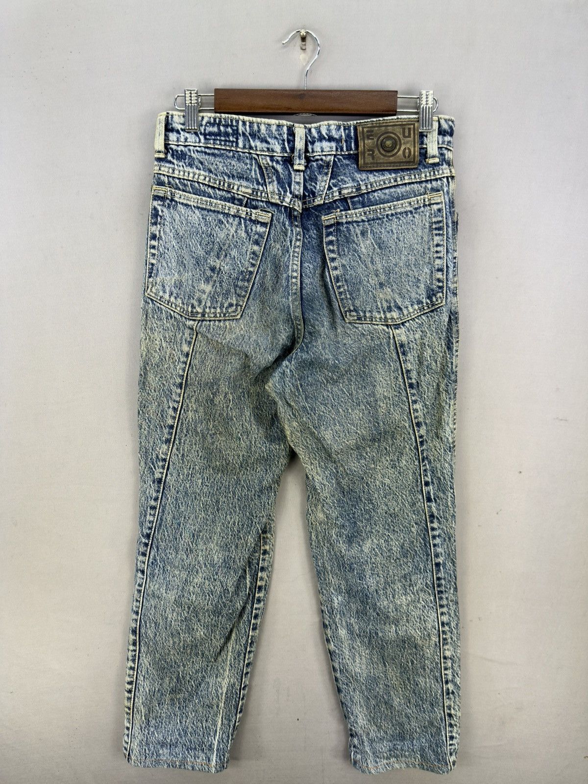 Wrangler Euro Wrangler Acid Wash Jeans Size US 30 / EU 46 - 5 Thumbnail