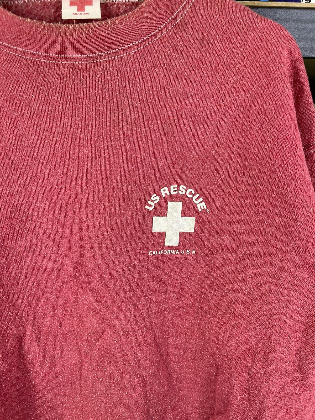 Vintage Vintage Us Rescue California USA Sweashirt Size US M / EU 48-50 / 2 - 5 Thumbnail