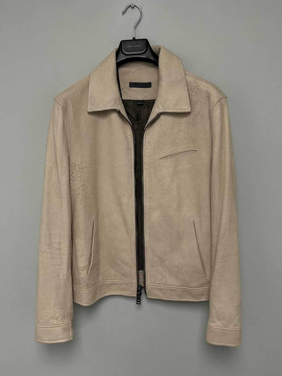 John Varvatos Slim fit leather jacket. 48 Size US M / EU 48-50 / 2 - 8 Thumbnail