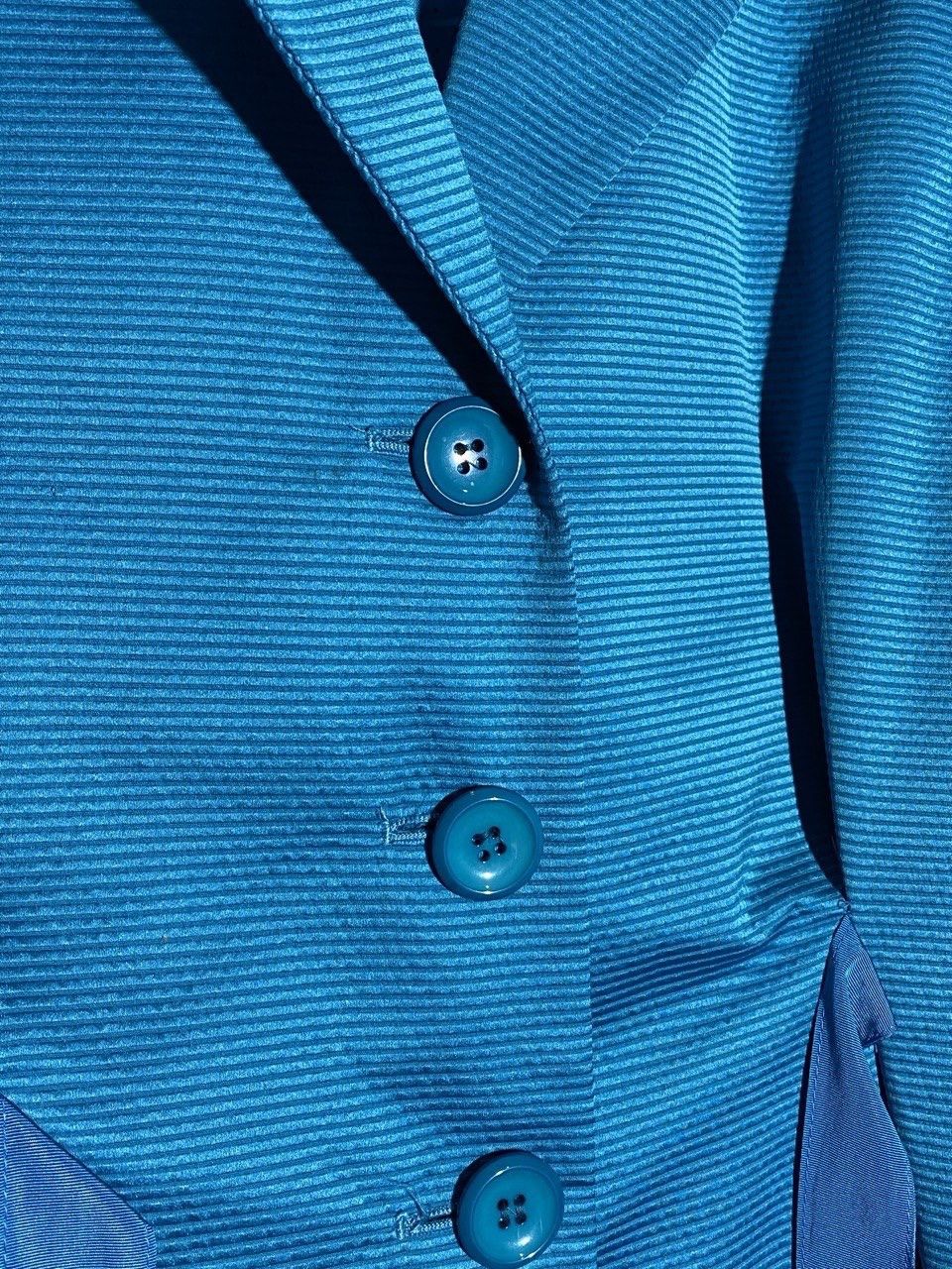 Moschino Moschino Cheap And Chic Striped Belted Blazer Jacket Size XL / US 12-14 / IT 48-50 - 9 Thumbnail