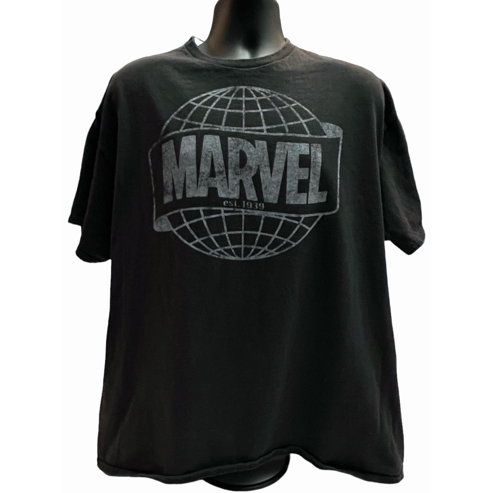 Marvel Comics Marvel Comics Retro Globe Logo T-Shirt XXL Black Est. 1939 Size US XXL / EU 58 / 5 - 1 Thumbnail
