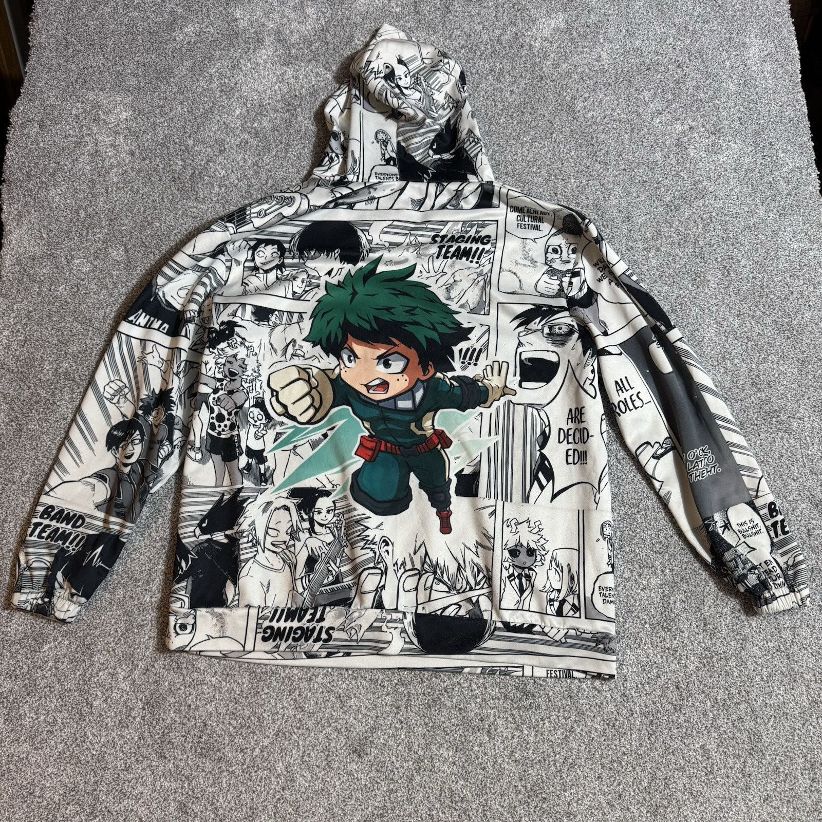 Other Anime Manga Hoodie Men XXL Streetwear Skater Novelty Cosplay Size US XXL / EU 58 / 5 - 8 Thumbnail