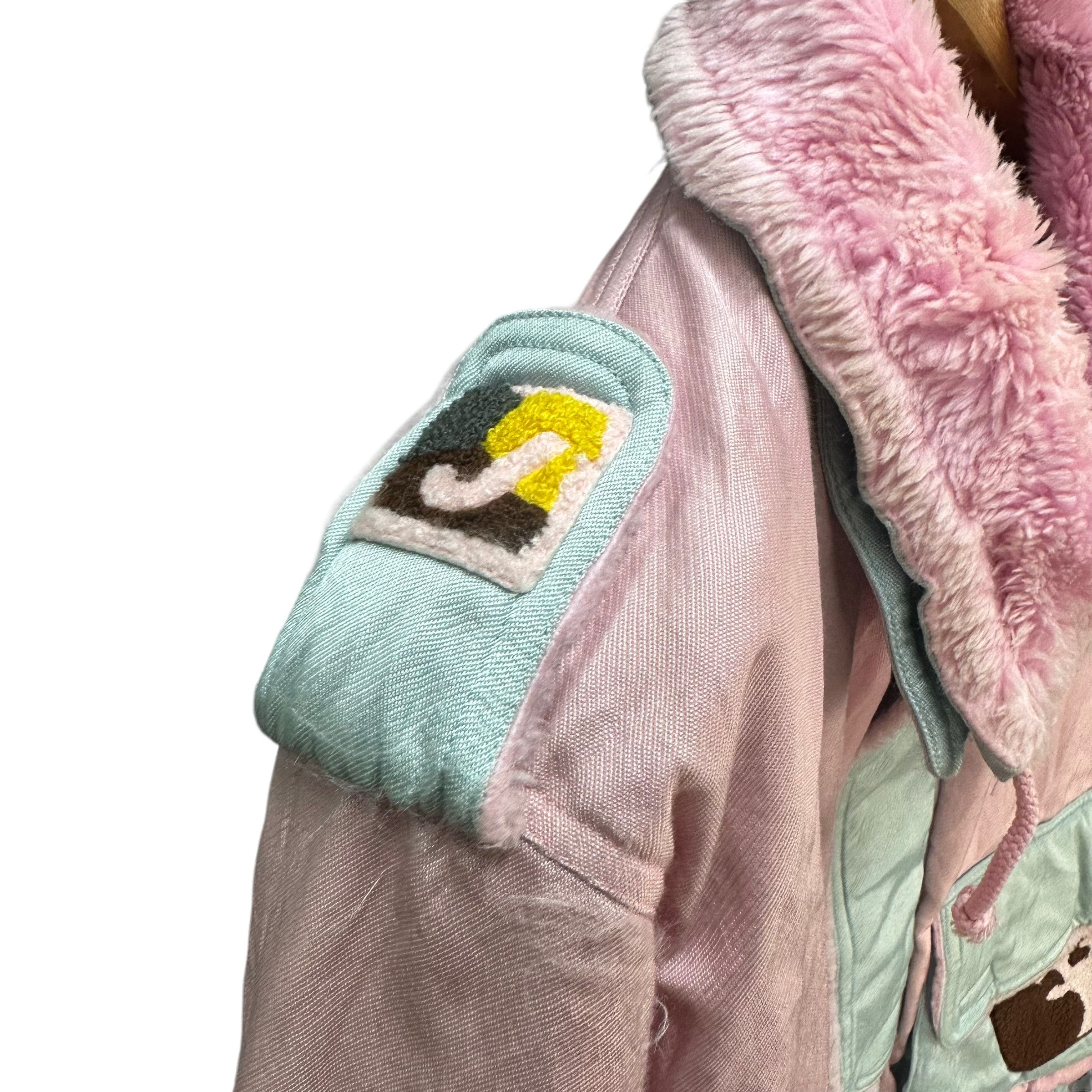 SKI SHOP JIRO PINKY SHERPA JACKET #8212-215