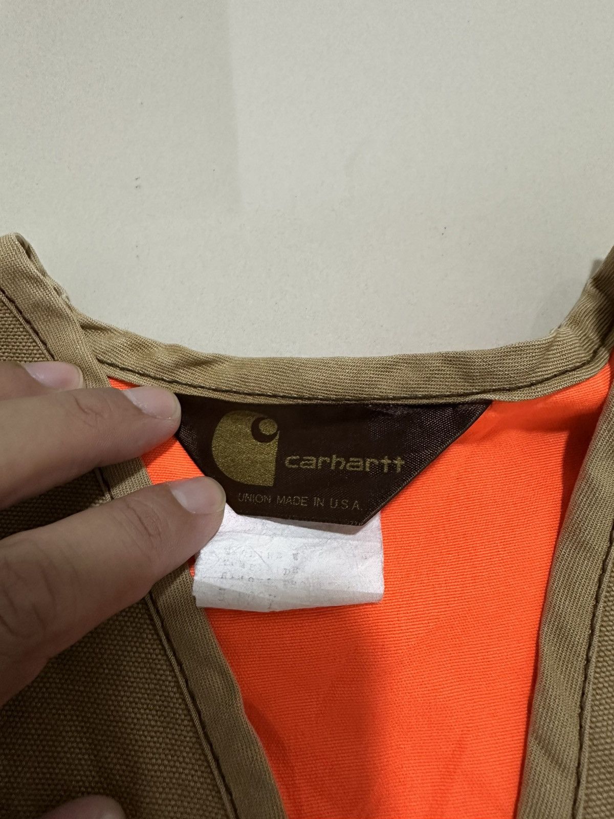Carhartt Vintage Carhartt Hunting Tactical Utility Vest made in USA Size US L / EU 52-54 / 3 - 3 Thumbnail
