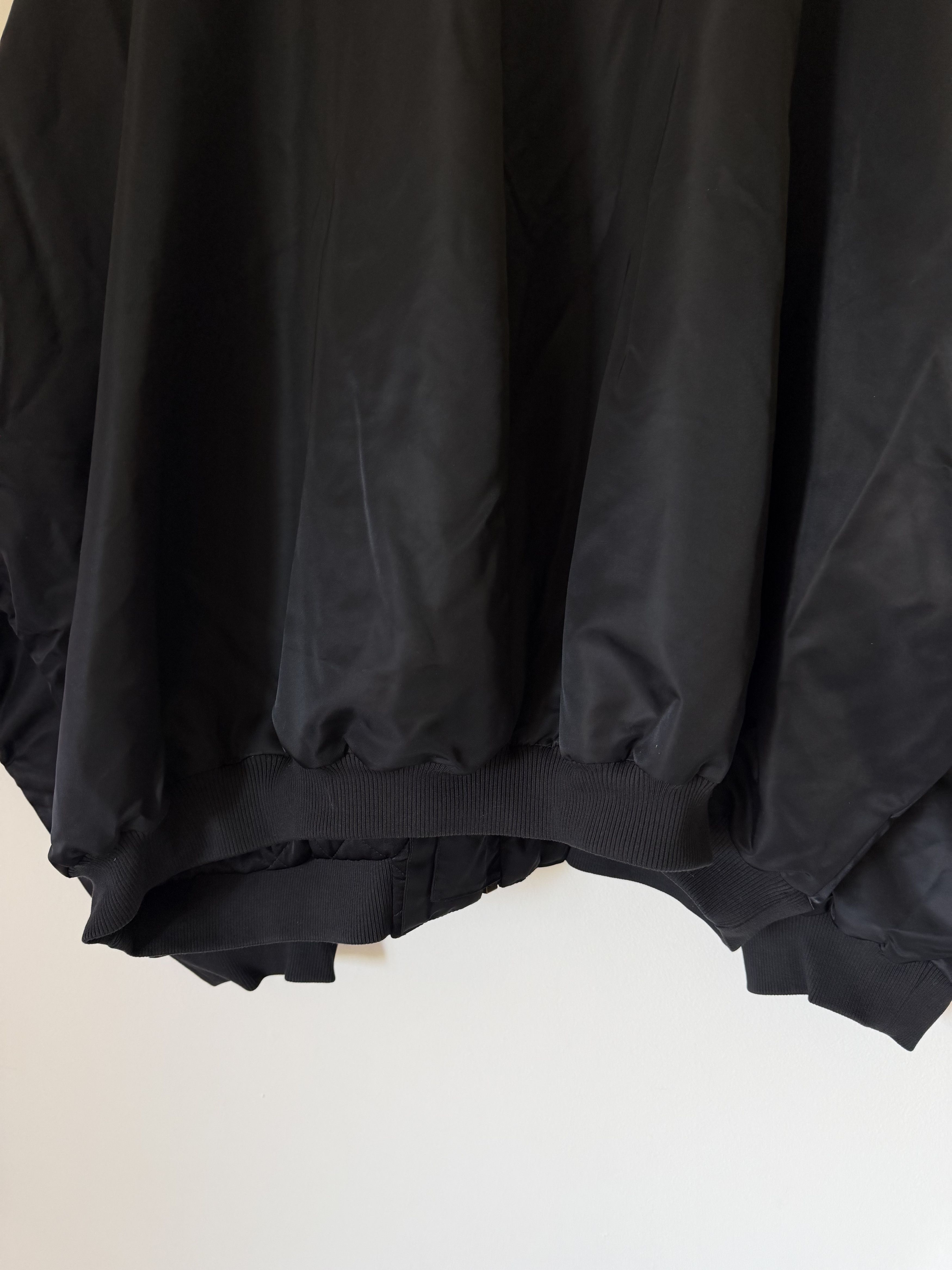 Adidas × Willy Chavarria Willy Chavarria Adidas Satin Bomber Jacket in Black Size US XL / EU 56 / 4 - 7 Thumbnail