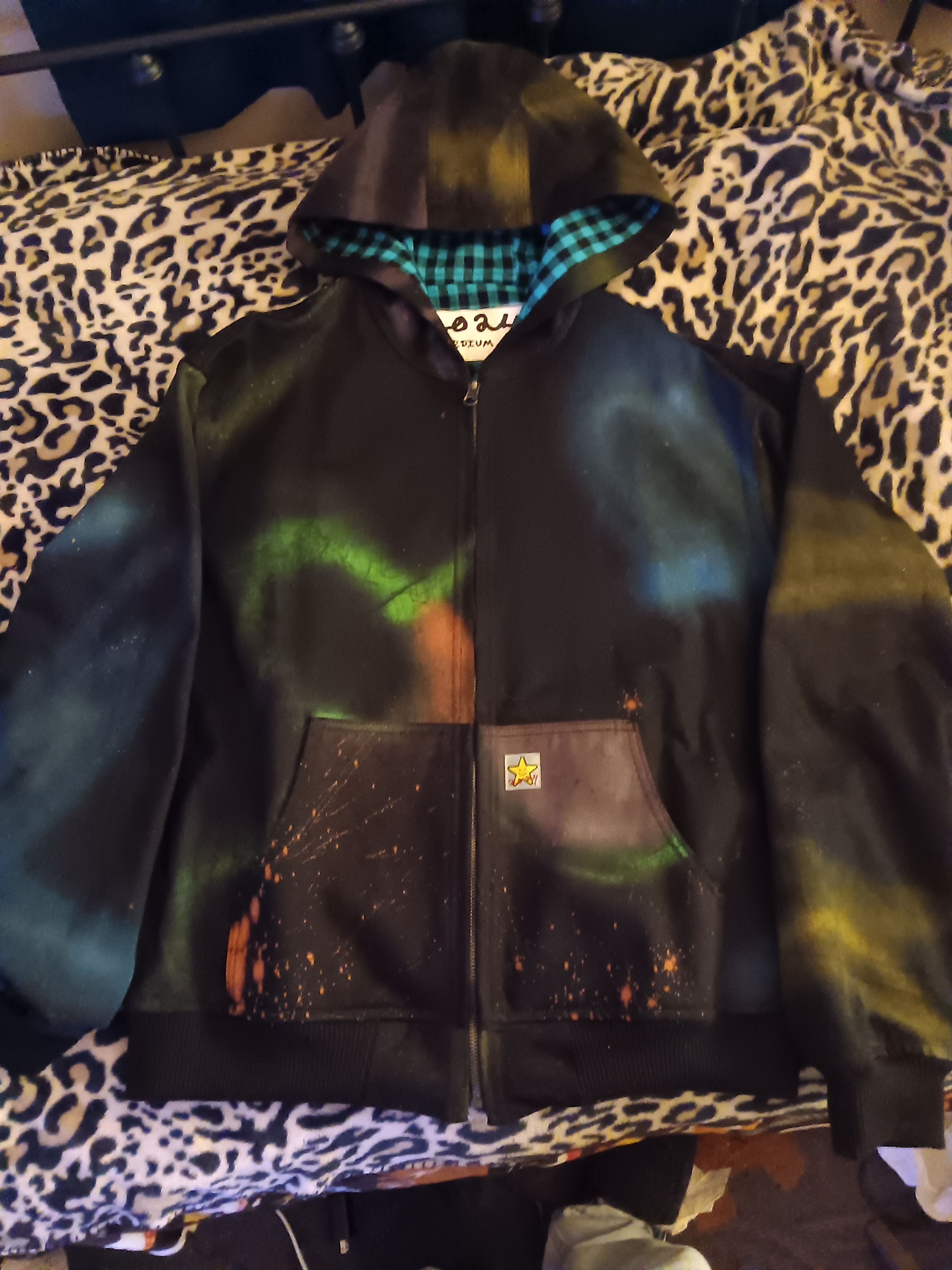 Asspizza (BUY@ DEPOP LINK BELOW) Reversible Therapy Denim Work Jacket Size US M / EU 48-50 / 2 - 1 Thumbnail