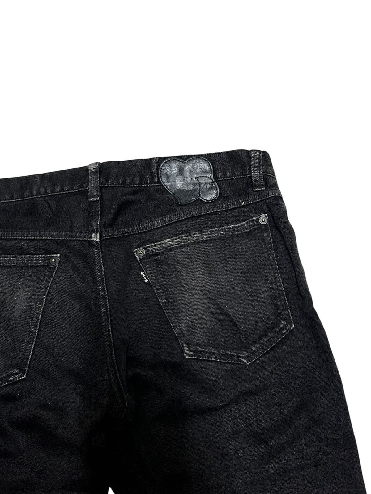 Number (N)ine Number (N)ine Pain Black Jeans Size US 32 / EU 48 - 9 Thumbnail