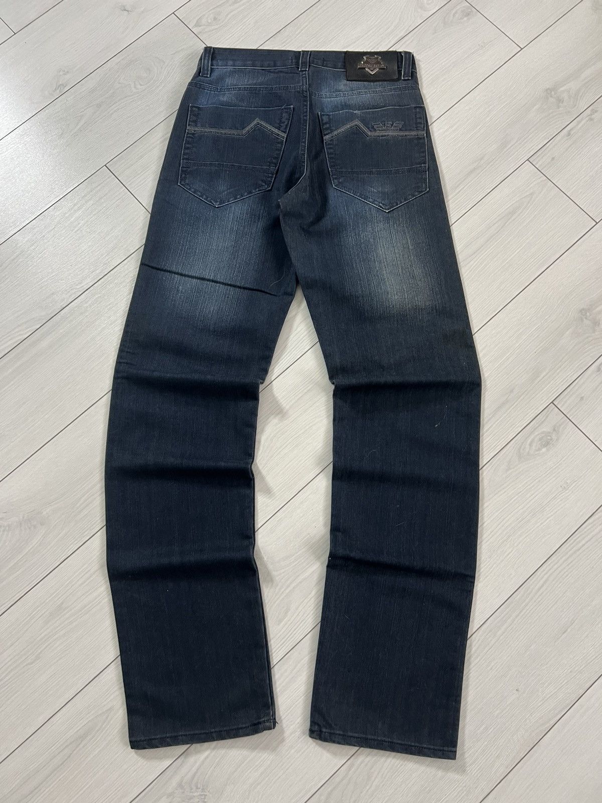 Vintage Rare Flared Kapital Vibe! Distressed Crazy Y2k Jeans Vintage Size US 31 - 3 Thumbnail
