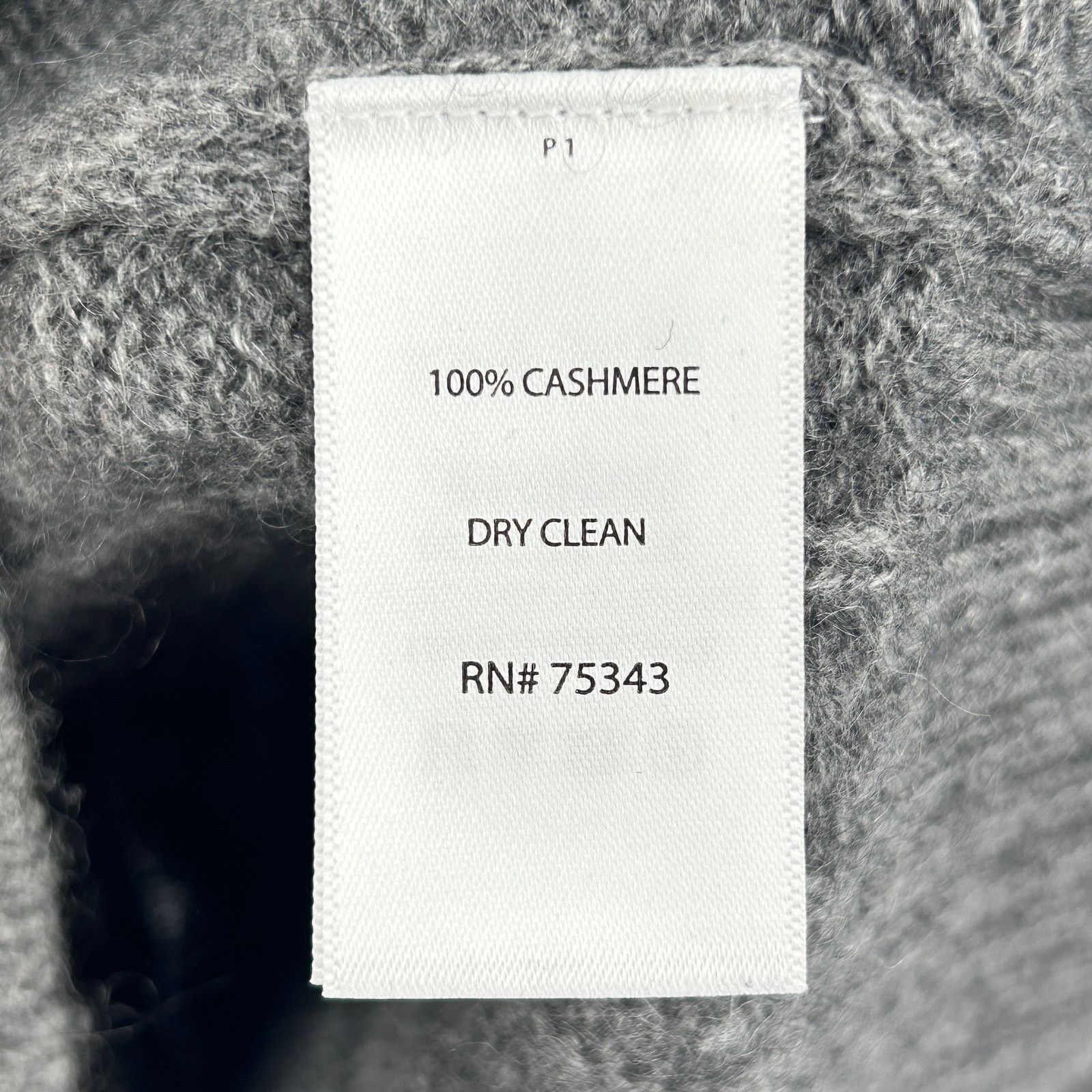 Other Elliot Mulryan Cashmere Cable Knit Crewneck Sweater Gray M Size US M / EU 48-50 / 2 - 6 Thumbnail