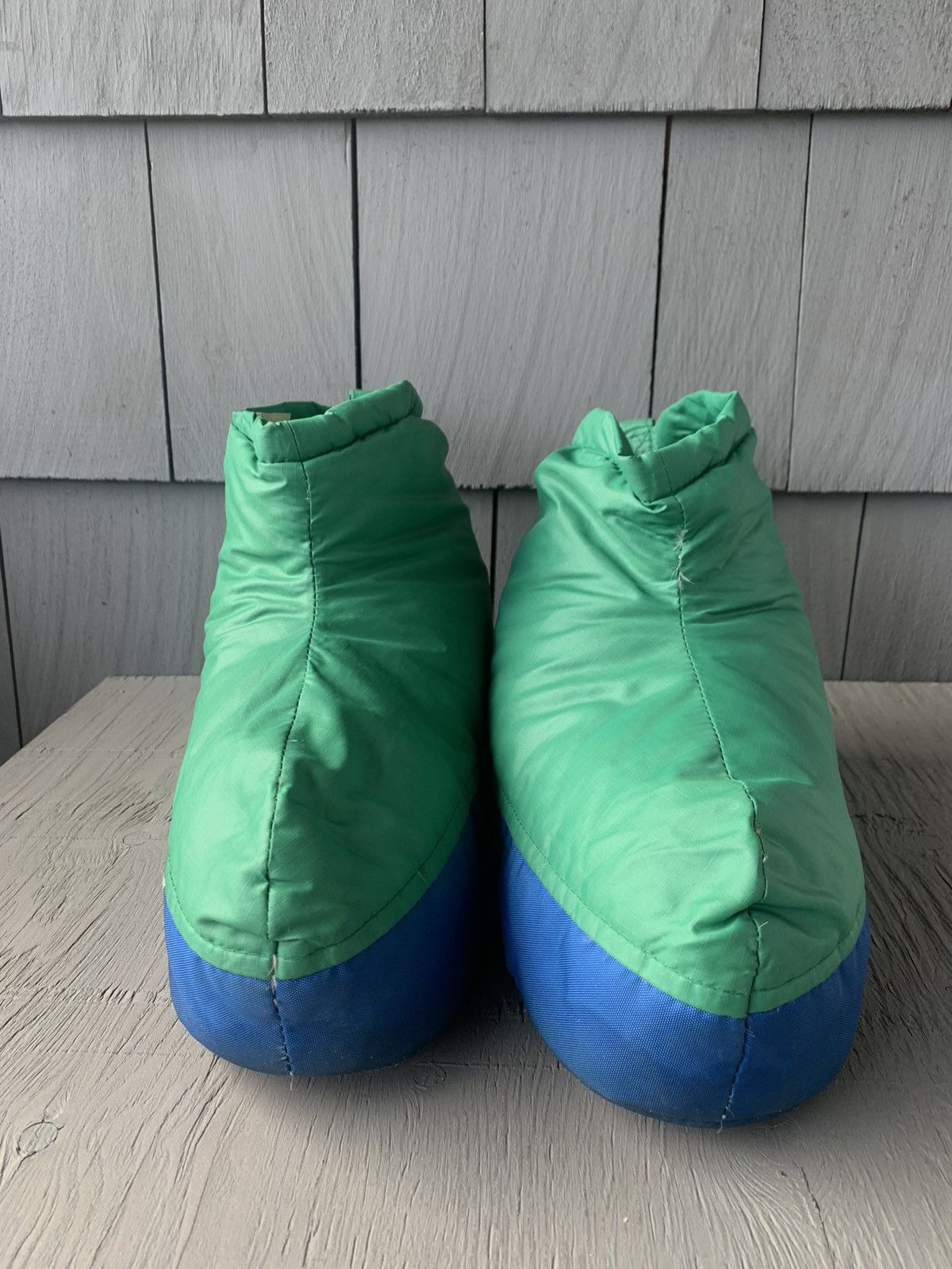 The North Face × Vintage 1970s North Face Goosedown Booties Vintage Down Slipper Puff Size US 9 / EU 42 - 7 Thumbnail