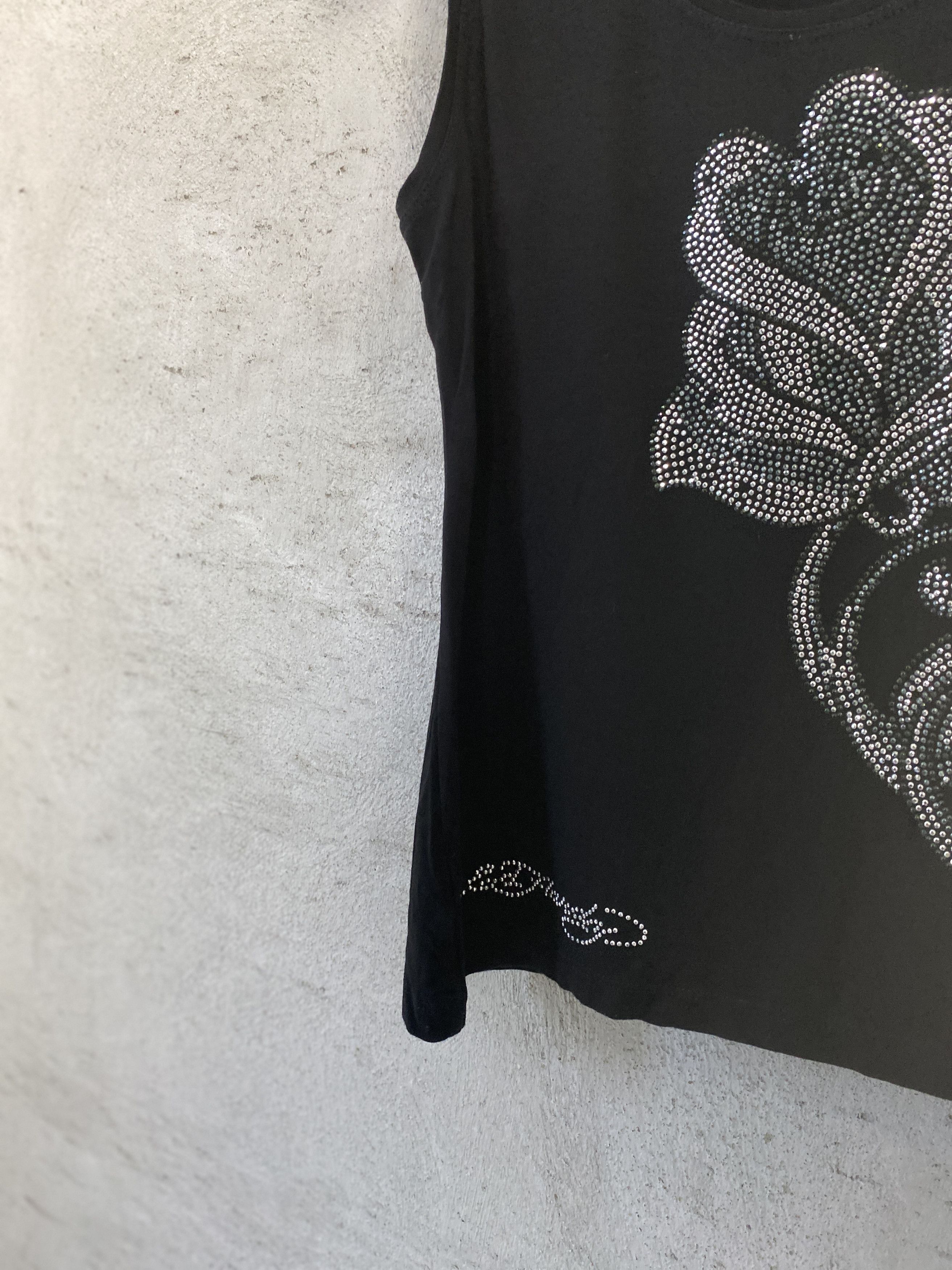 Ed Hardy Ed Hardy crystals tank top t-shirt tee y2k 00s Size S / US 4 / IT 40 - 2 Thumbnail