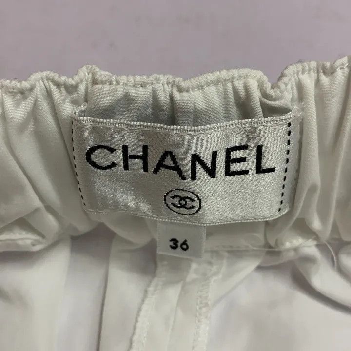 Chanel Chanel Casual White Skirt Size 35" - 3 Thumbnail