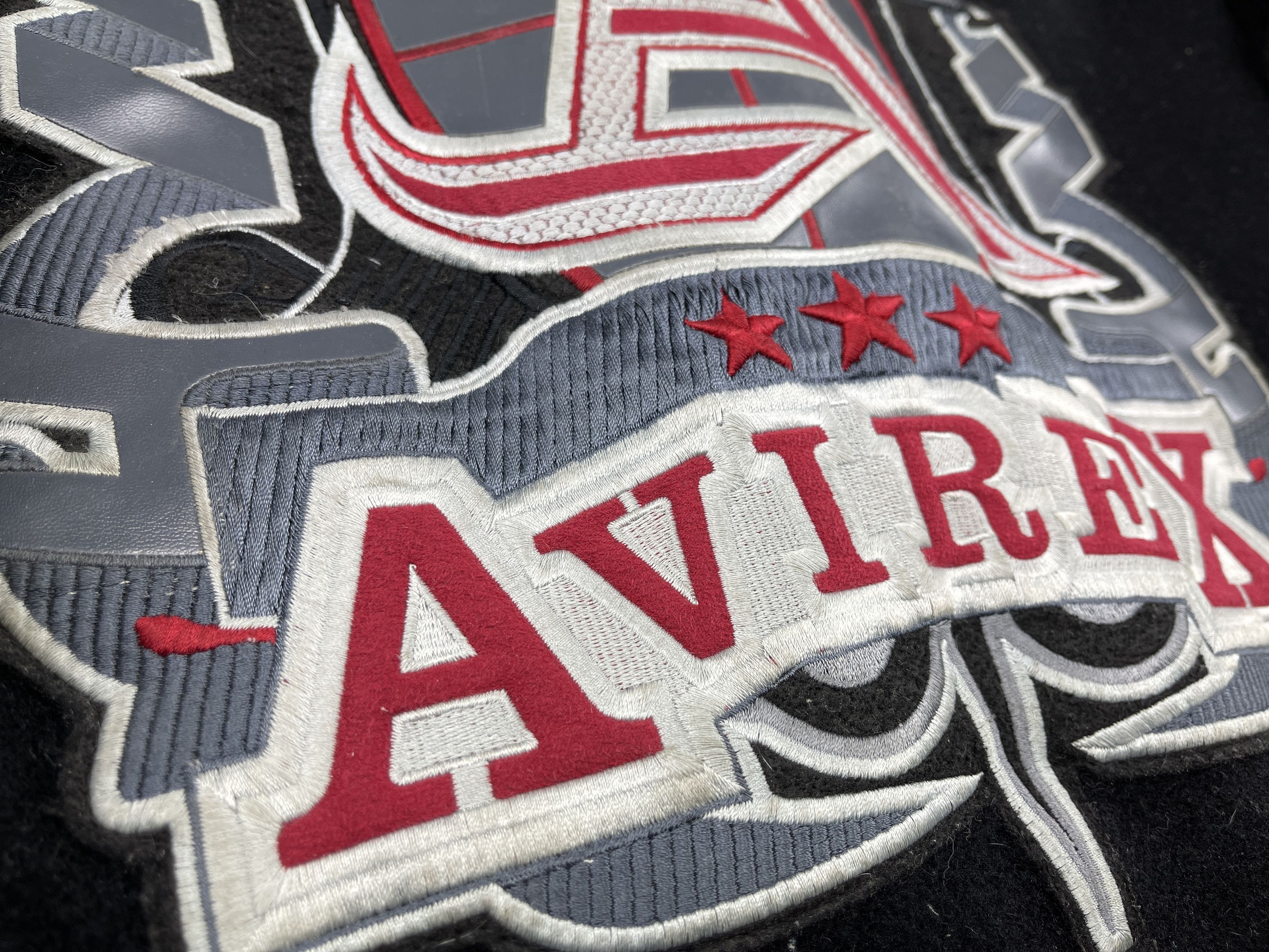 Avirex AVIREX jacket, wool vintage 90s hip hop 1990s hip hop XL Size US XL / EU 56 / 4 - 7 Thumbnail