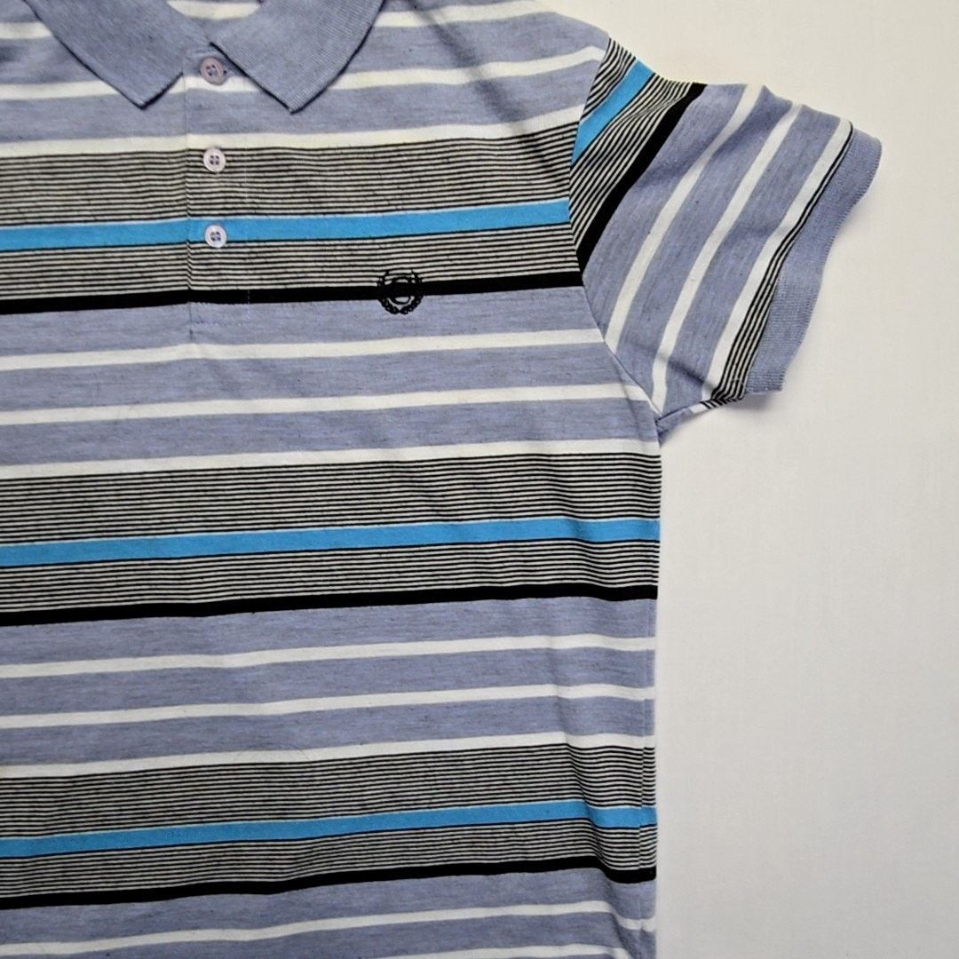 Vintage Vintage Cambridge Classics Polo Blue Striped Shirt 00's Size XL / US 12-14 / IT 48-50 - 3 Thumbnail