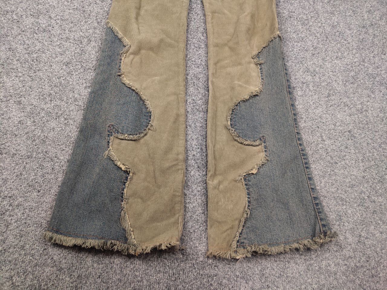 Hysteric Glamour Vintage If six was nine Style LGB Y2K Corduroy Flared Jeans Size 28" / US 6 / IT 42 - 8 Thumbnail