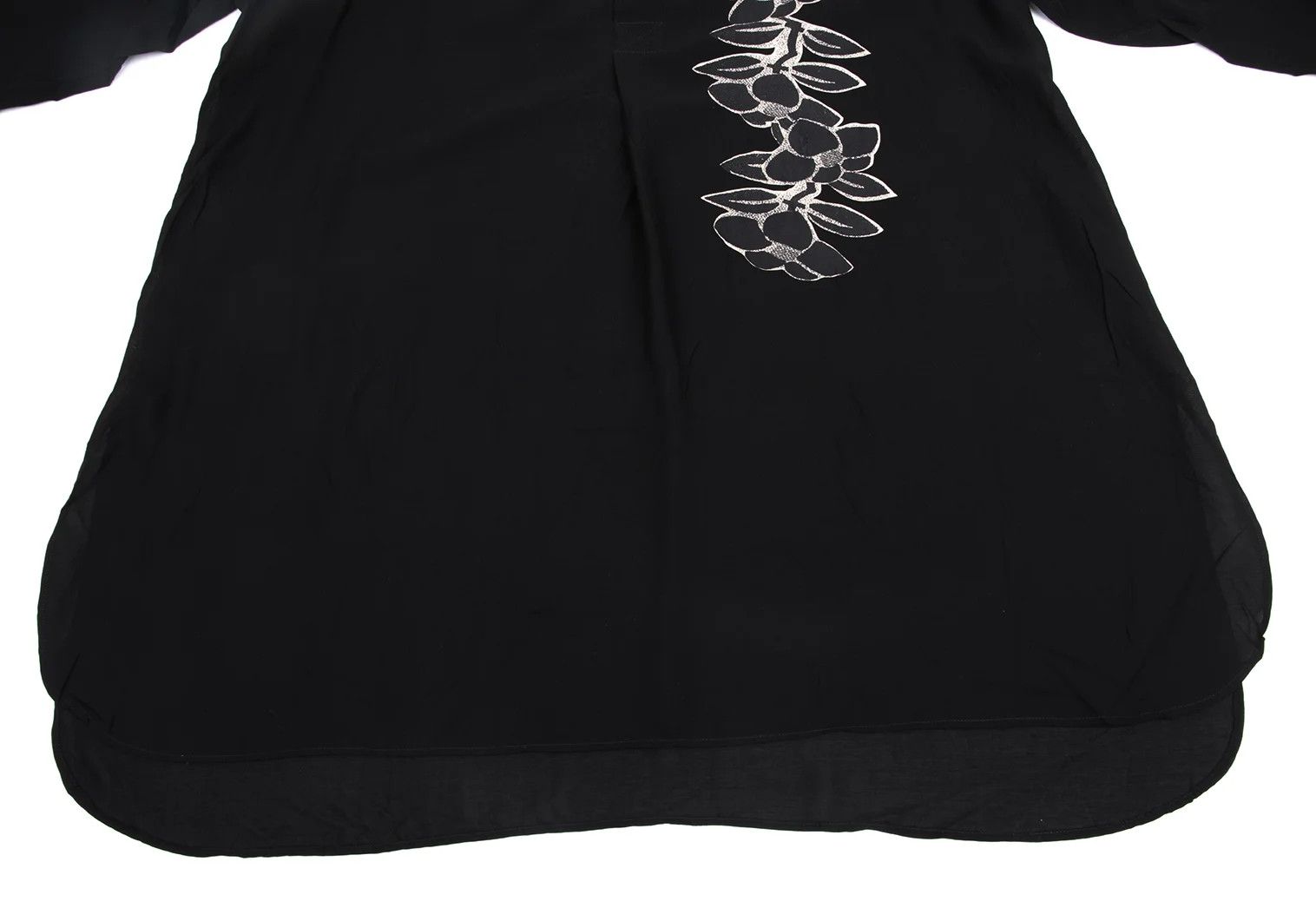 Yohji Yamamoto Yohji Yamamoto Floral Print Long Shirt Size US M / EU 48-50 / 2 - 9 Thumbnail