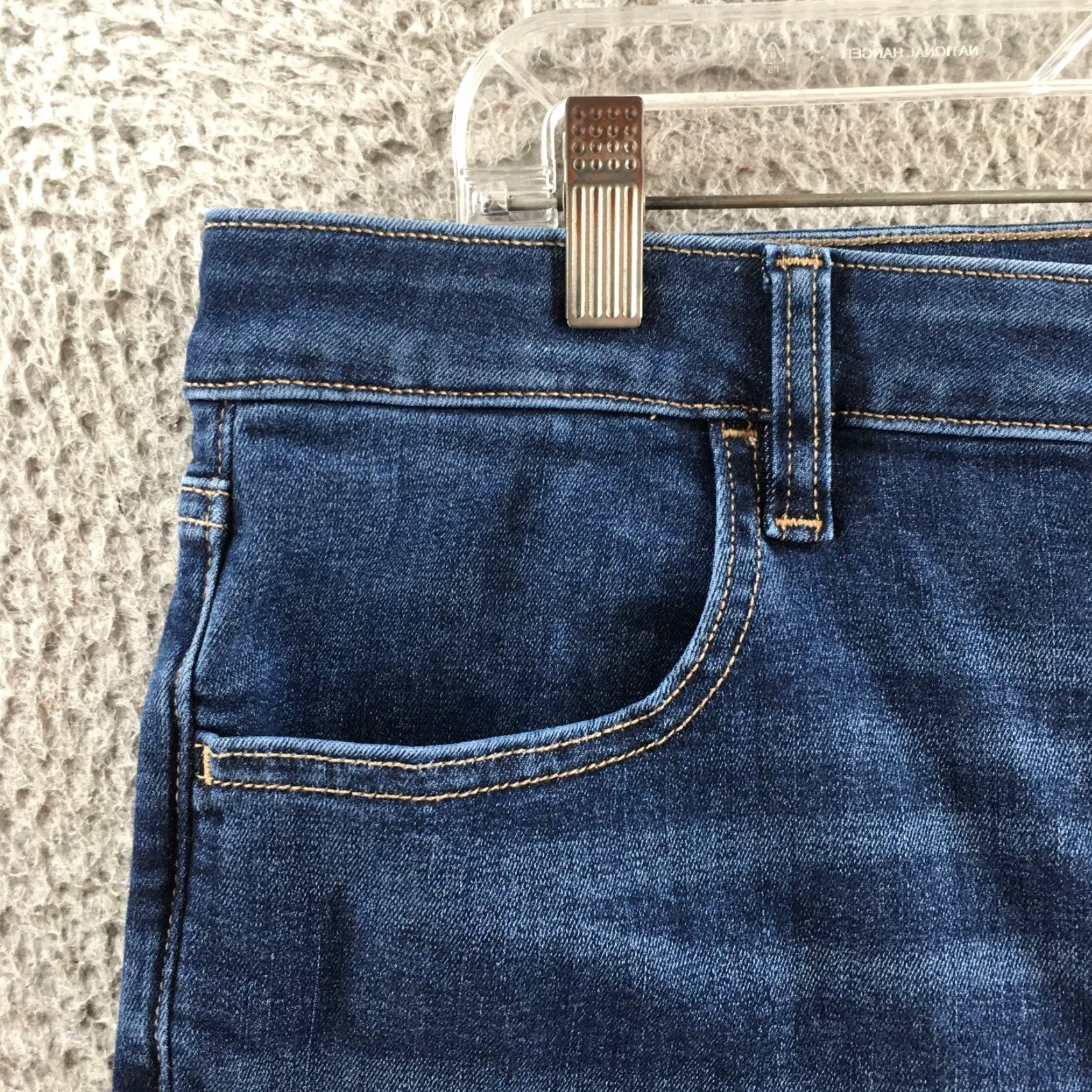 American Eagle Outfitters American Eagle Outfitters Cropped Jeans Womens 18 Short Blue Denim Cotton Blend Jeans Womens 18 Short Blue Denim Cotton Blend Size 40" / US 18 - 3 Thumbnail