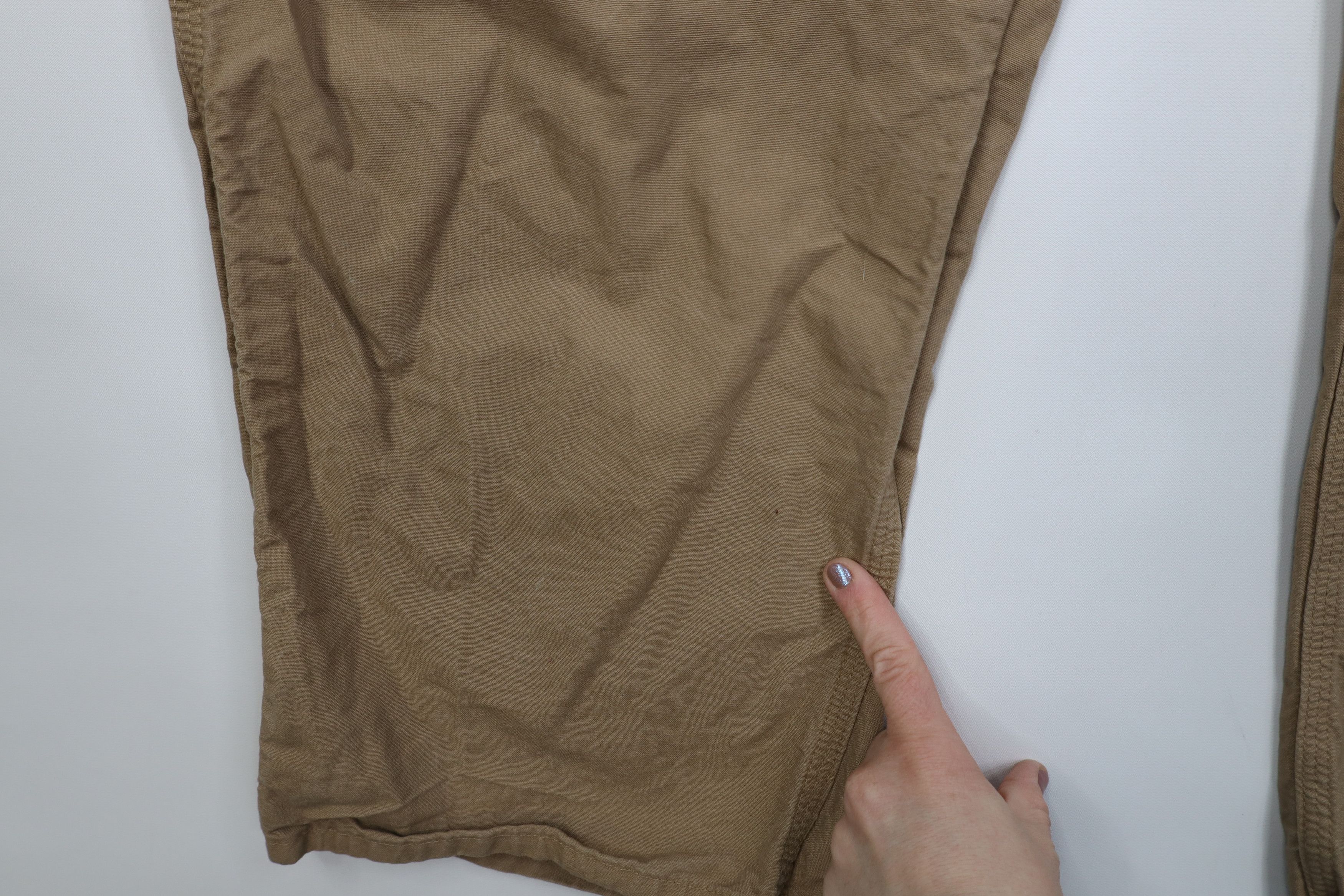 Carhartt Vintage Y2K Carhartt Original Dungaree Wide Leg Pants Brown Size US 44 / EU 60 - 5 Thumbnail