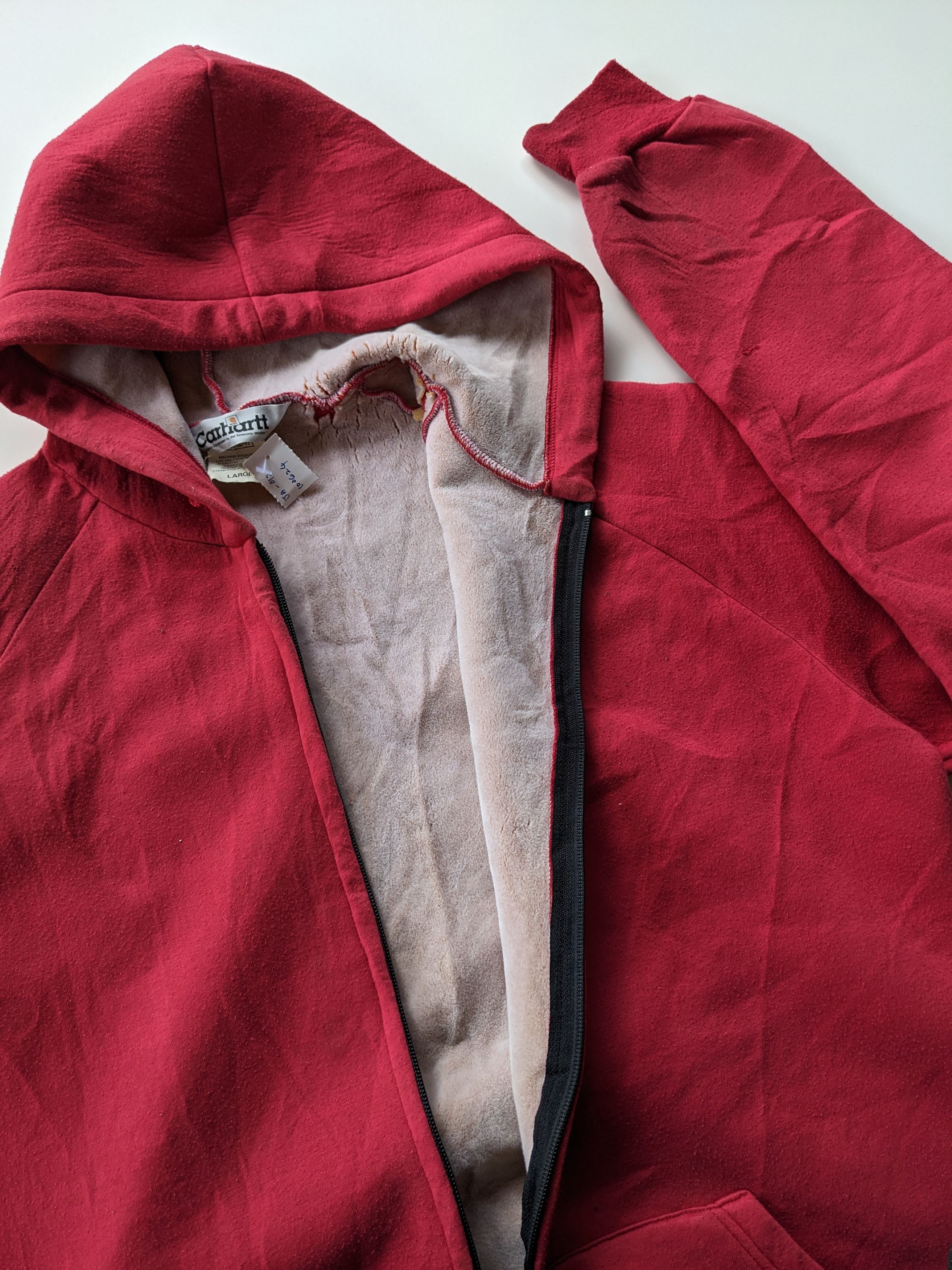 Carhartt Vintage Carhartt hoodie Size US L / EU 52-54 / 3 - 4 Thumbnail