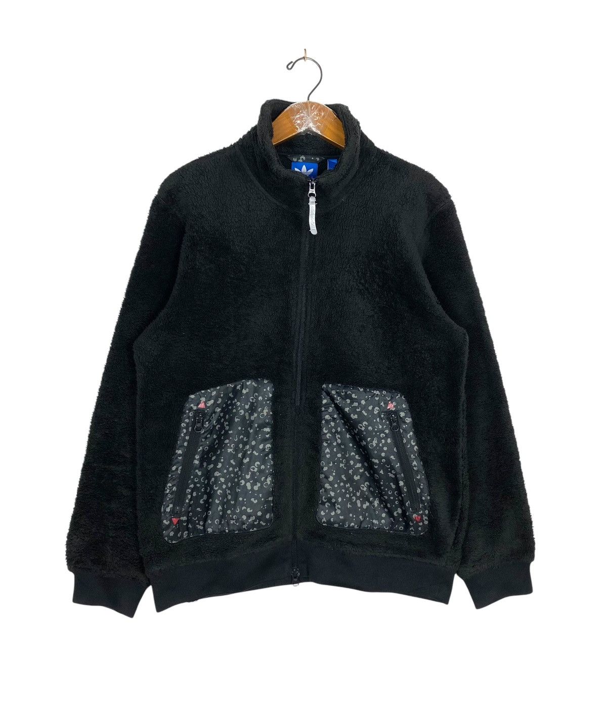 Adidas Rare‼️ Adidas Deep Pile Zipper Jacket Size US S / EU 44-46 / 1 - 1 Thumbnail