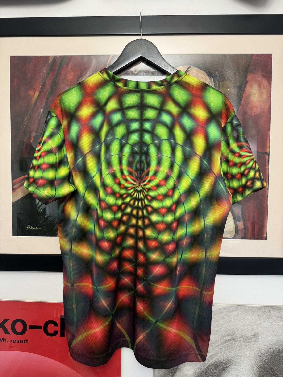 Vintage Vintage Space Tribe Psychodelic Techno Rave Sport Tee Drugs Size US L / EU 52-54 / 3 - 3 Thumbnail