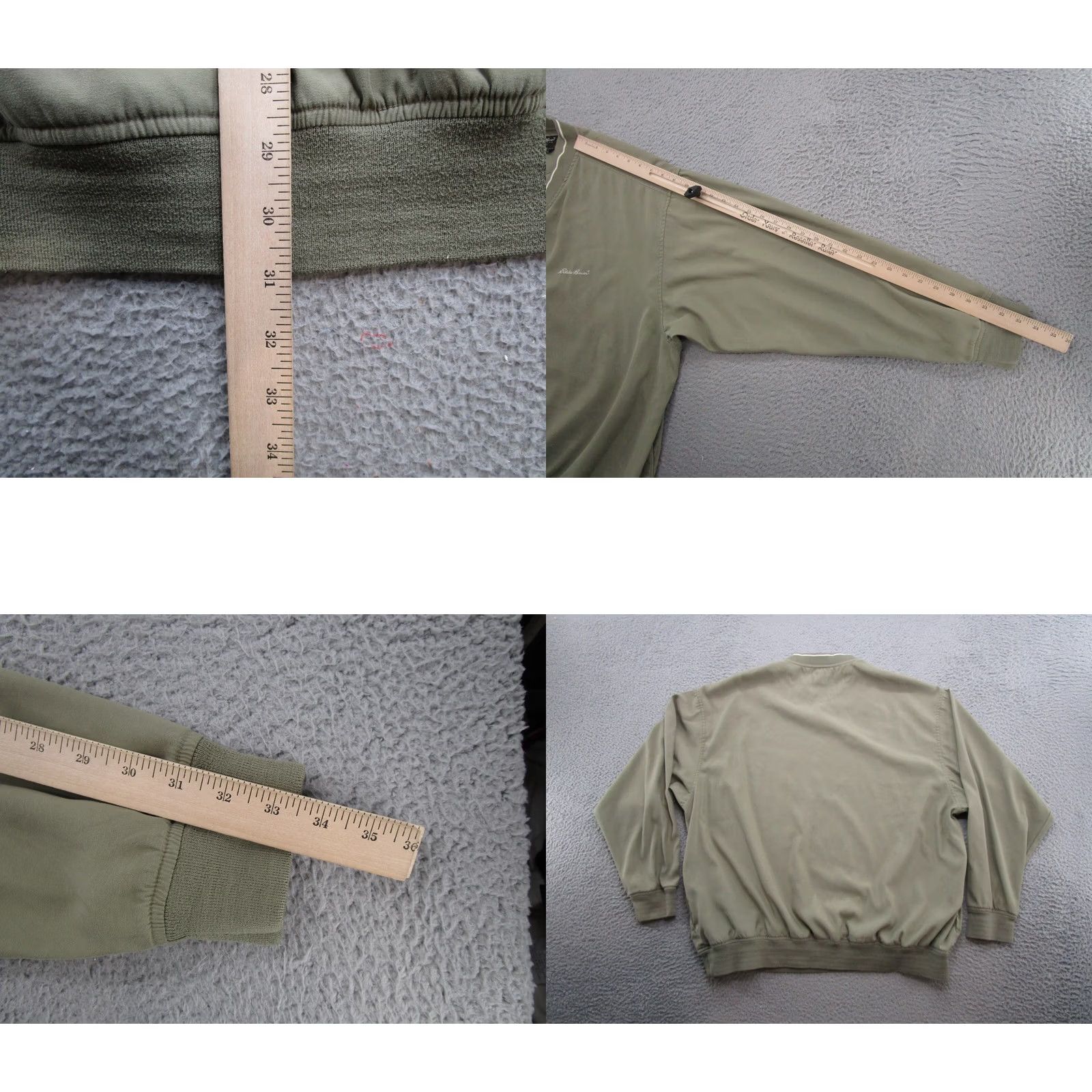 Eddie Bauer VINTAGE Eddie Bauer Ebtek Golf Windbreaker Jacket XL Green Mens 90s 2000s Embroidered Logo, Nylon, Polyester, Lightweight, Mid-Length, Regular Fit Size US XL / EU 56 / 4 - 8 Thumbnail