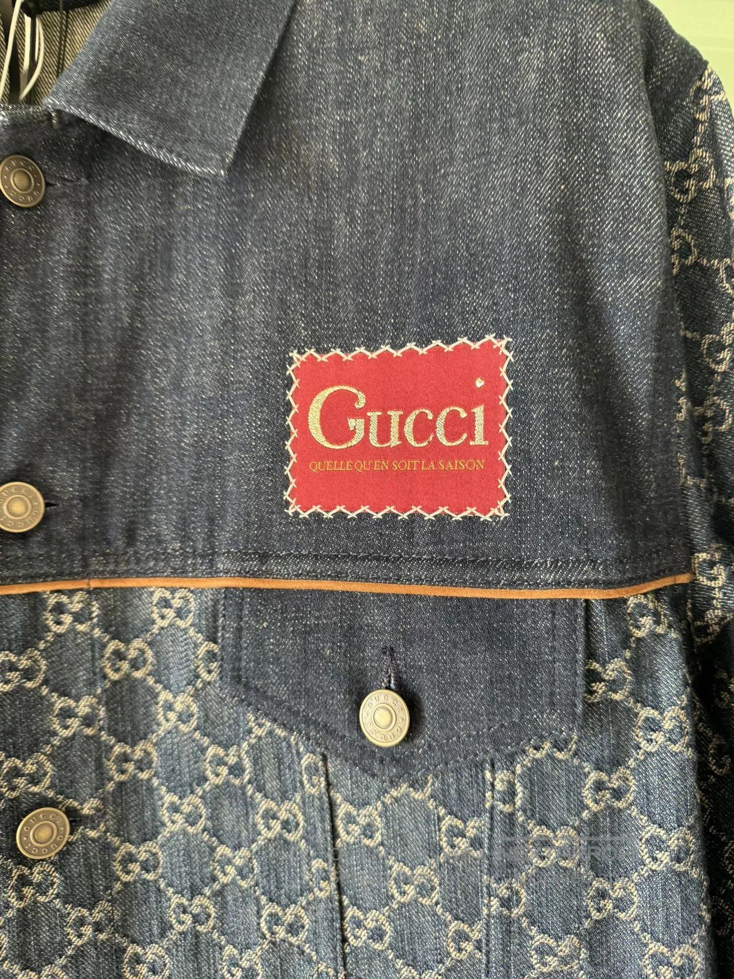 Gucci Gucci GG Denim Jacket, Size 50. Size US M / EU 48-50 / 2 - 5 Thumbnail