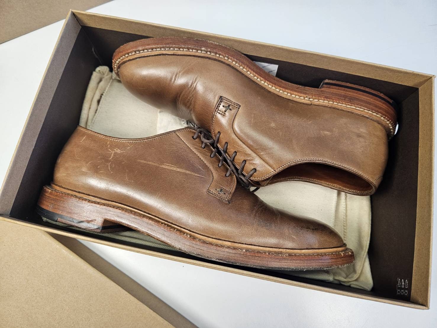 Grant Stone Grant Stone Plain Toe Blucher Size US 10 / EU 43 - 7 Thumbnail