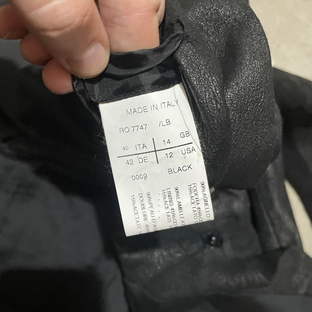 Rick Owens Runway rick owens leather jacket Size L / US 10 / IT 46 - 12 Thumbnail