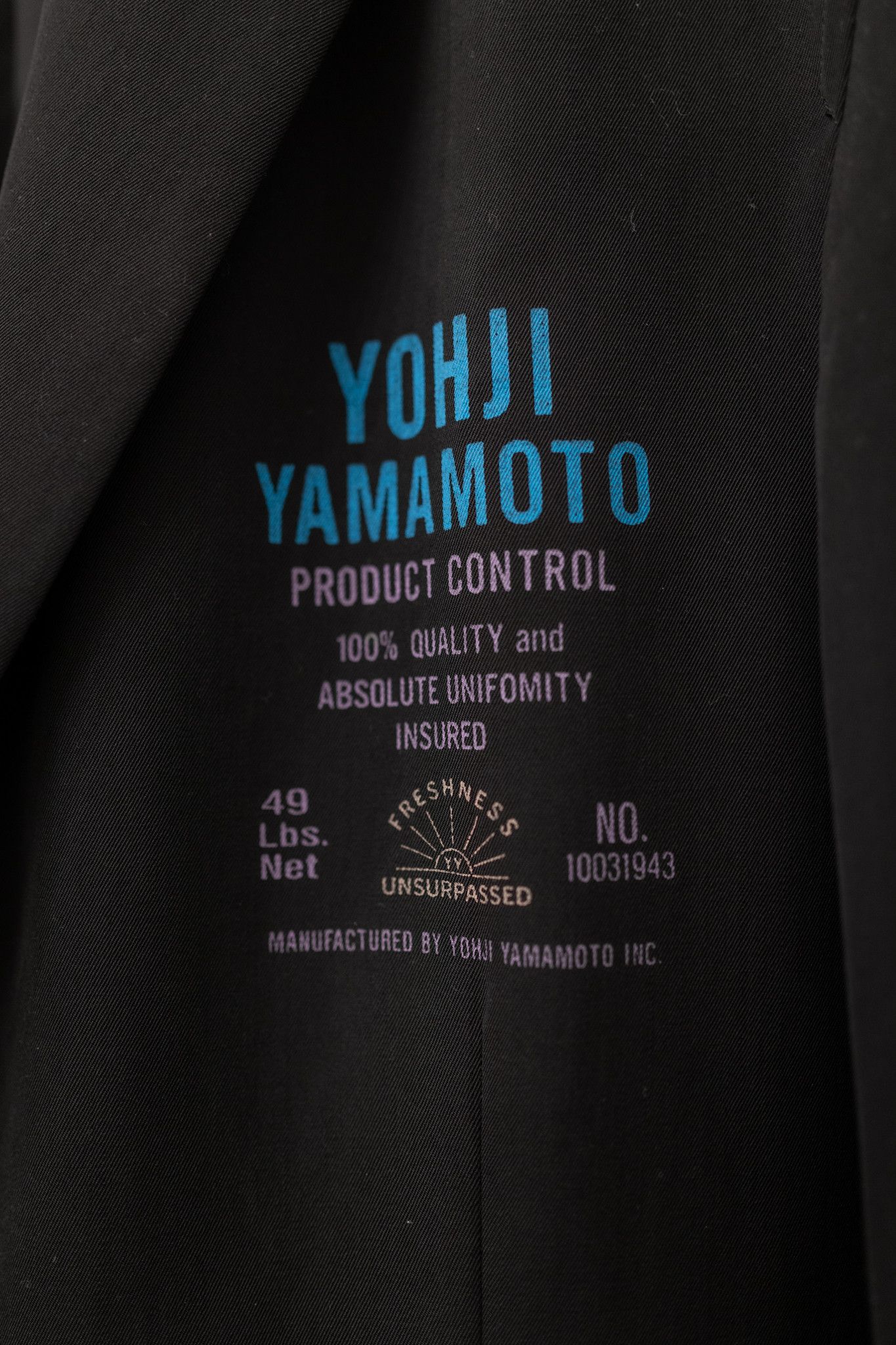 Yohji Yamamoto [FINAL PRICE] 93SS Ventless Jacket Size US S / EU 44-46 / 1 - 2 Thumbnail