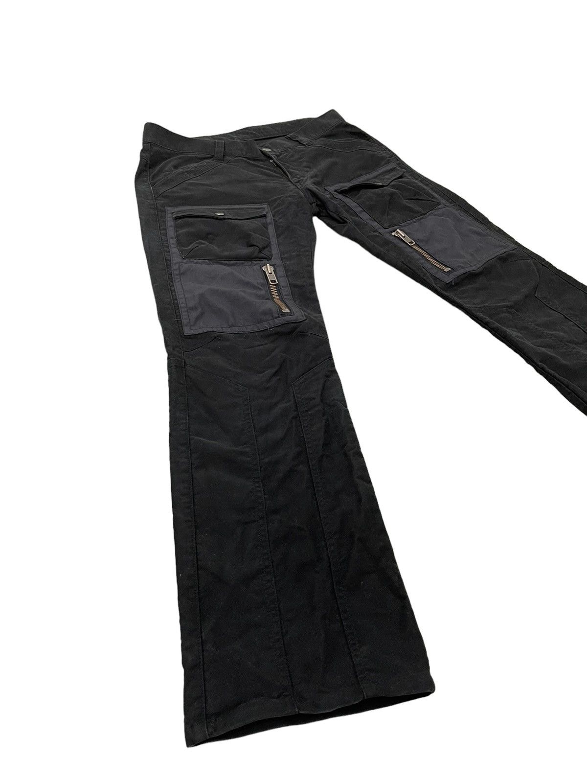 Japanese Brand Bush Pant Comme Ca Men Moleskin Low Rise Straight 6🟦9 Size US 32 / EU 48 - 2 Thumbnail