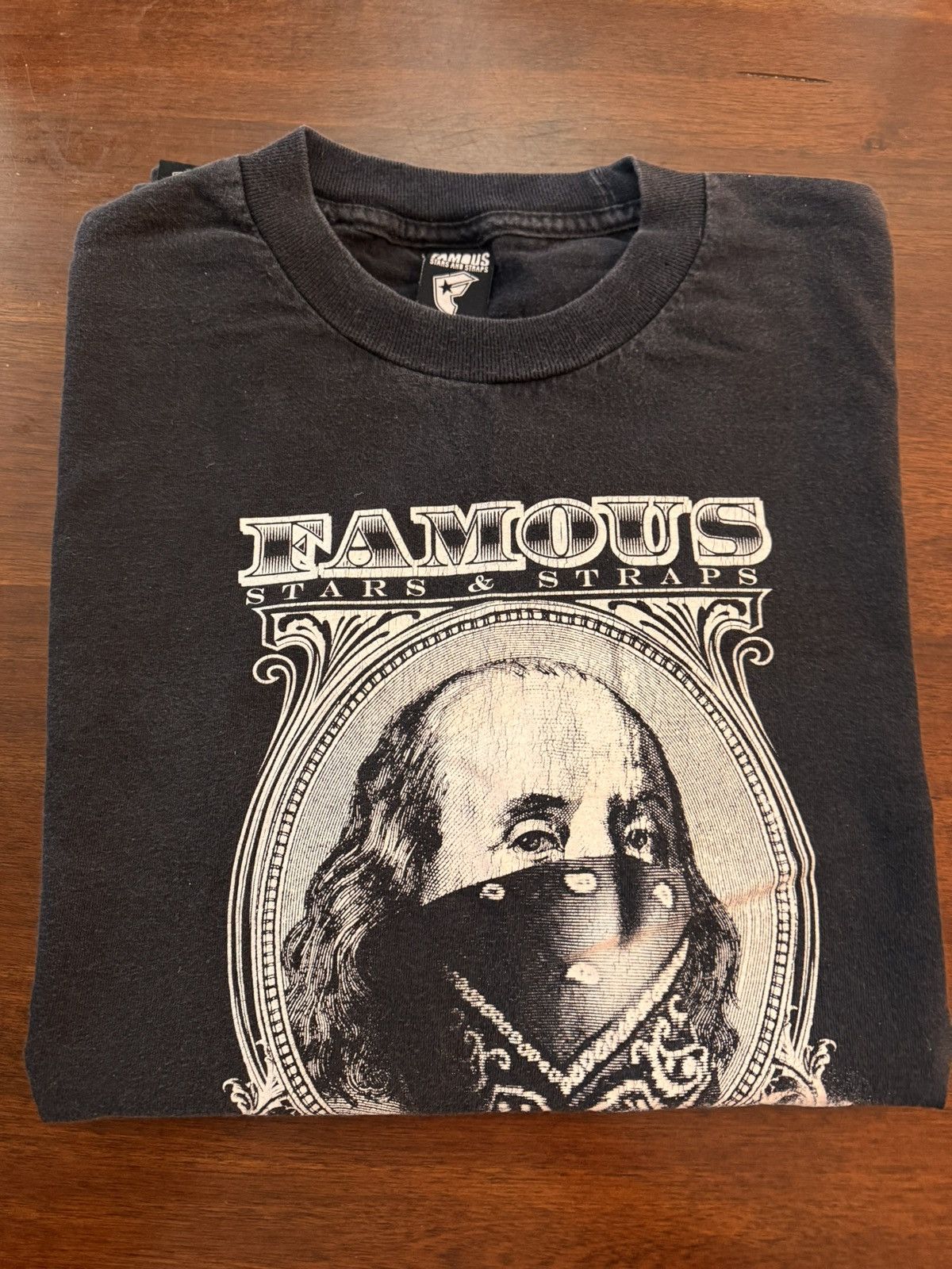 Famous Stars And Straps Famous stars and straps Benjamin Franklin T Shirt Size US L / EU 52-54 / 3 - 1 Thumbnail