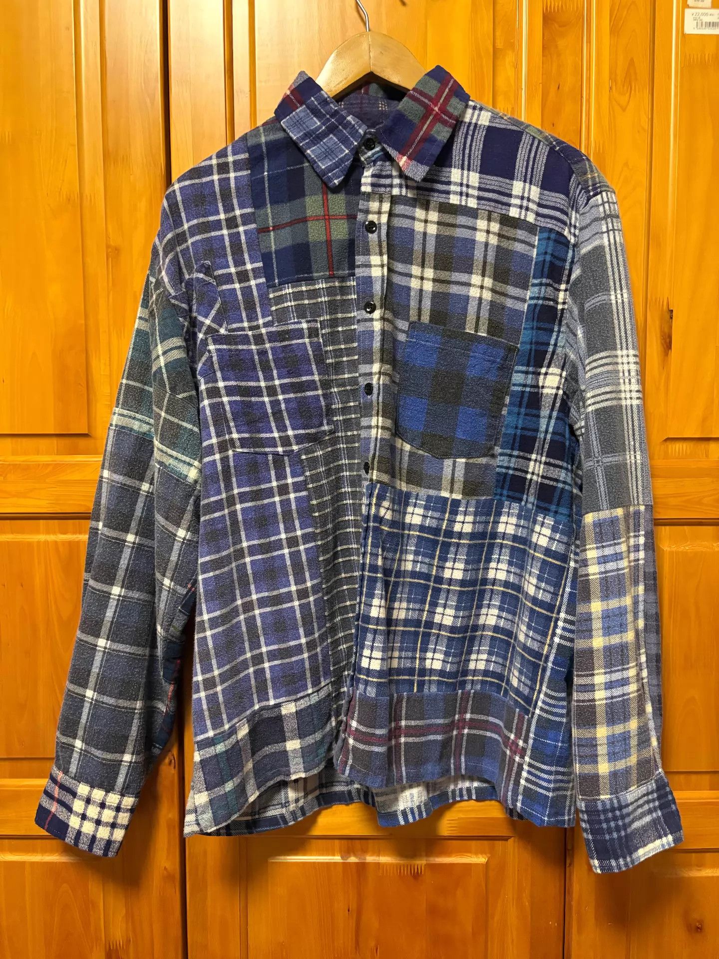 Needles Needles Japanese Vintage Check Zipper Flannel M Oversized Size US M / EU 48-50 / 2 - 1 Thumbnail