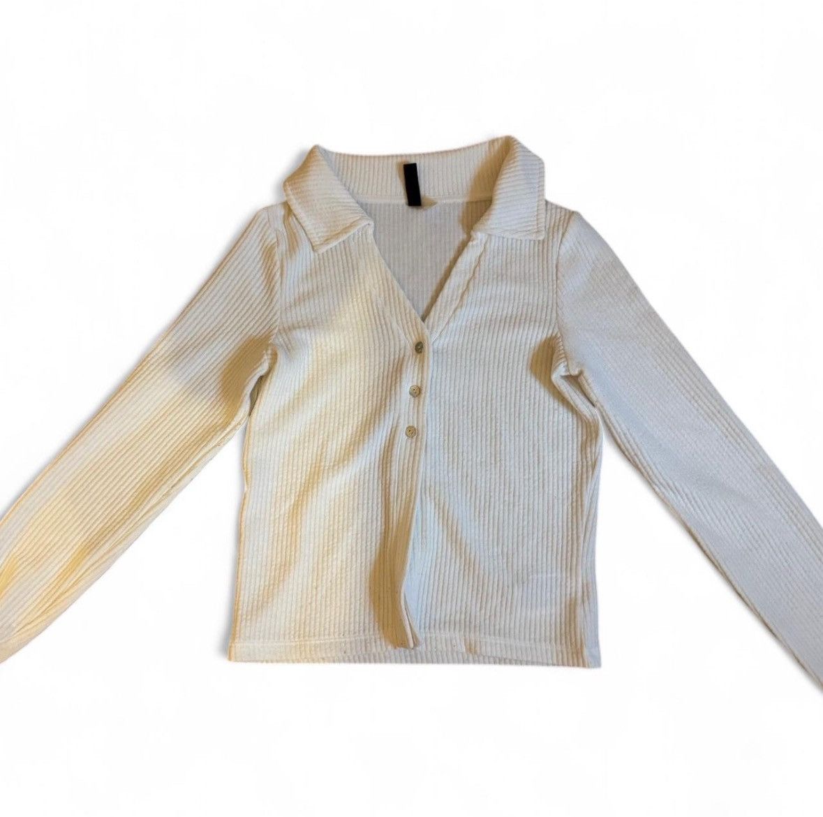 H&M White/cream H&M top Size S / US 4 / IT 40 - 1 Thumbnail