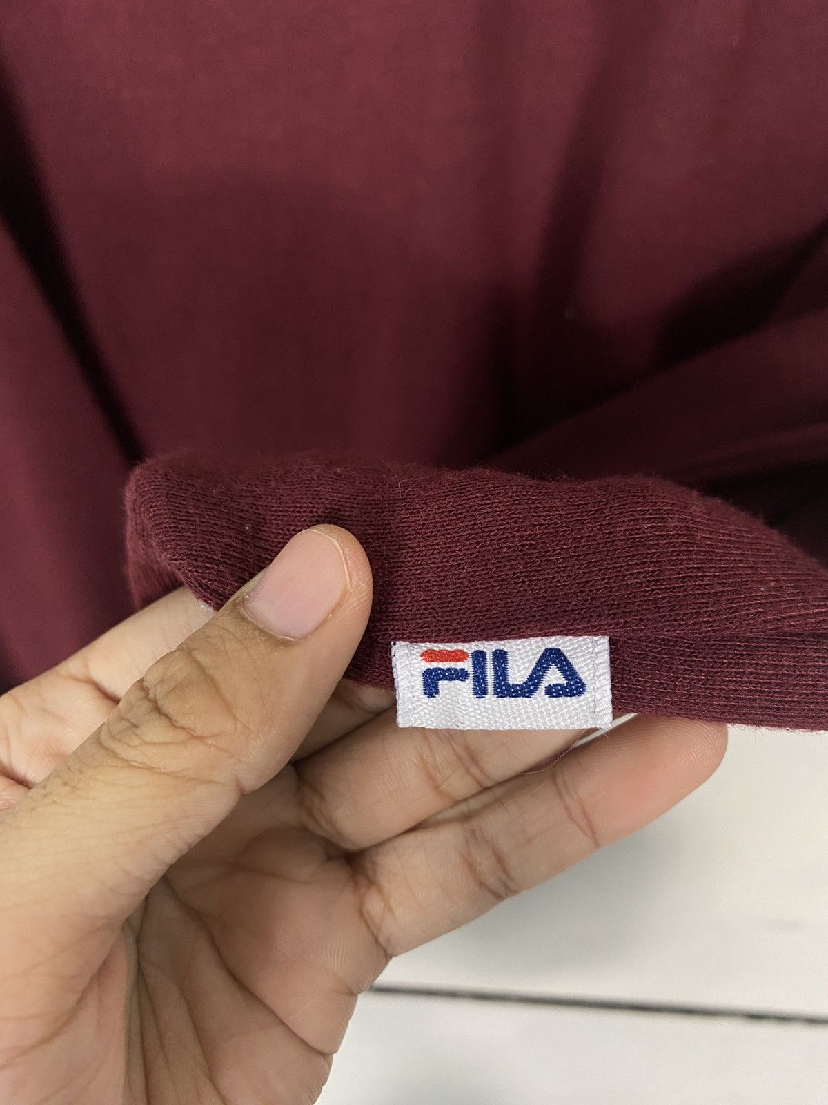 Fila × Sports Specialties Vintage Fila Big Logo Crewneck Sweatshirt Size M Size US M / EU 48-50 / 2 - 8 Thumbnail