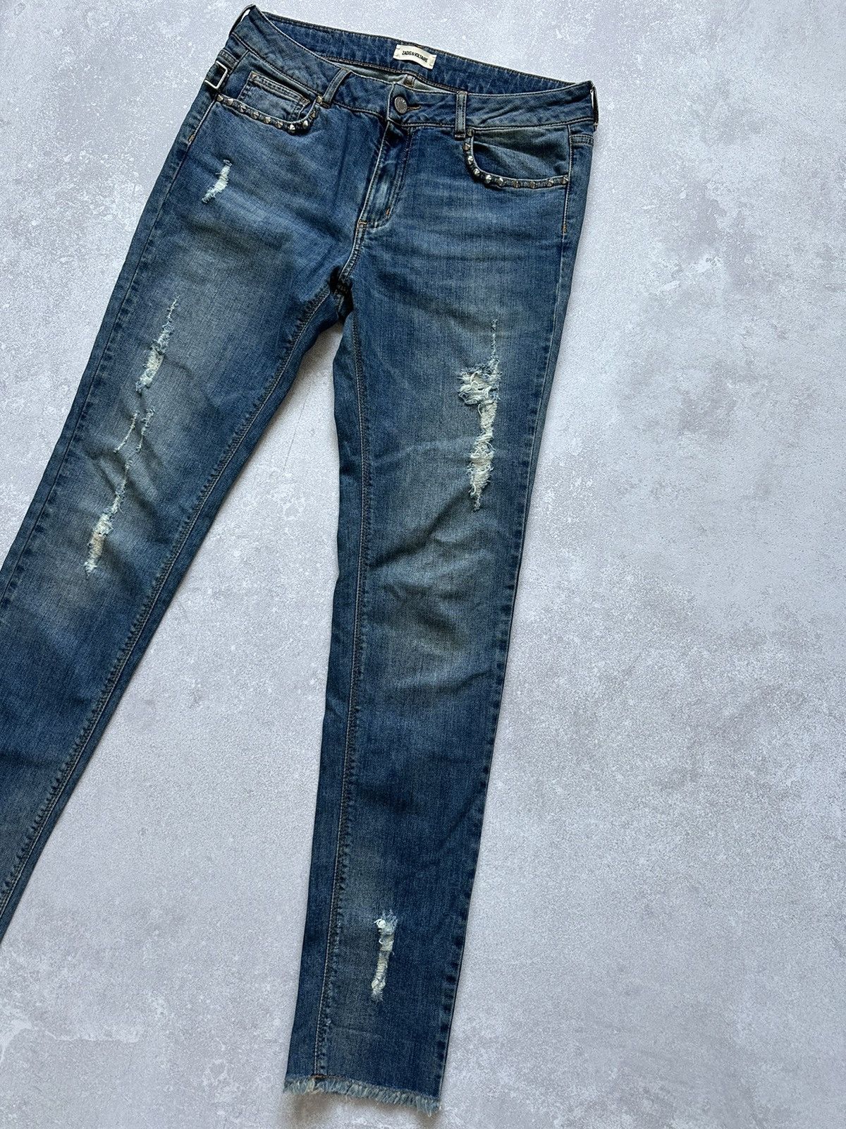 Zadig & Voltaire Womens jeans Zadig Voltaire Size 29 Color Blue Avantgarde Size 29" - 2 Thumbnail
