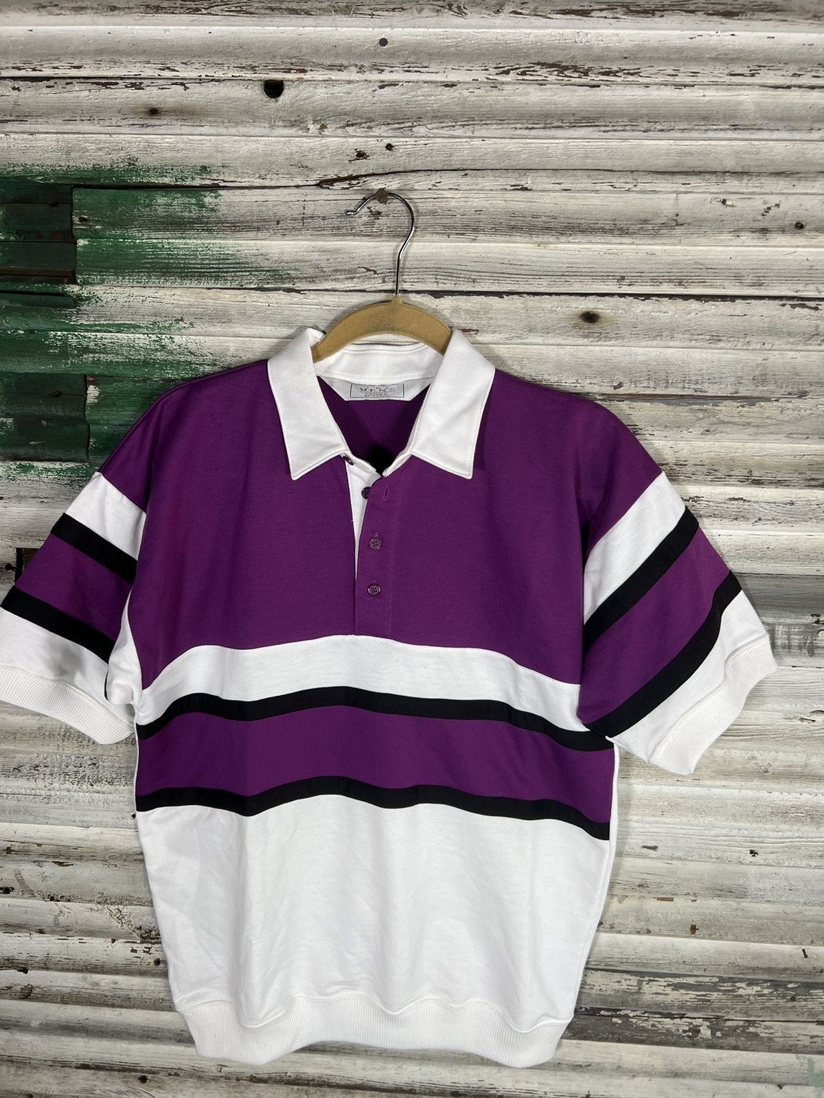 Vintage Vintage 90s Purple Shirt Size US M / EU 48-50 / 2 - 5 Thumbnail