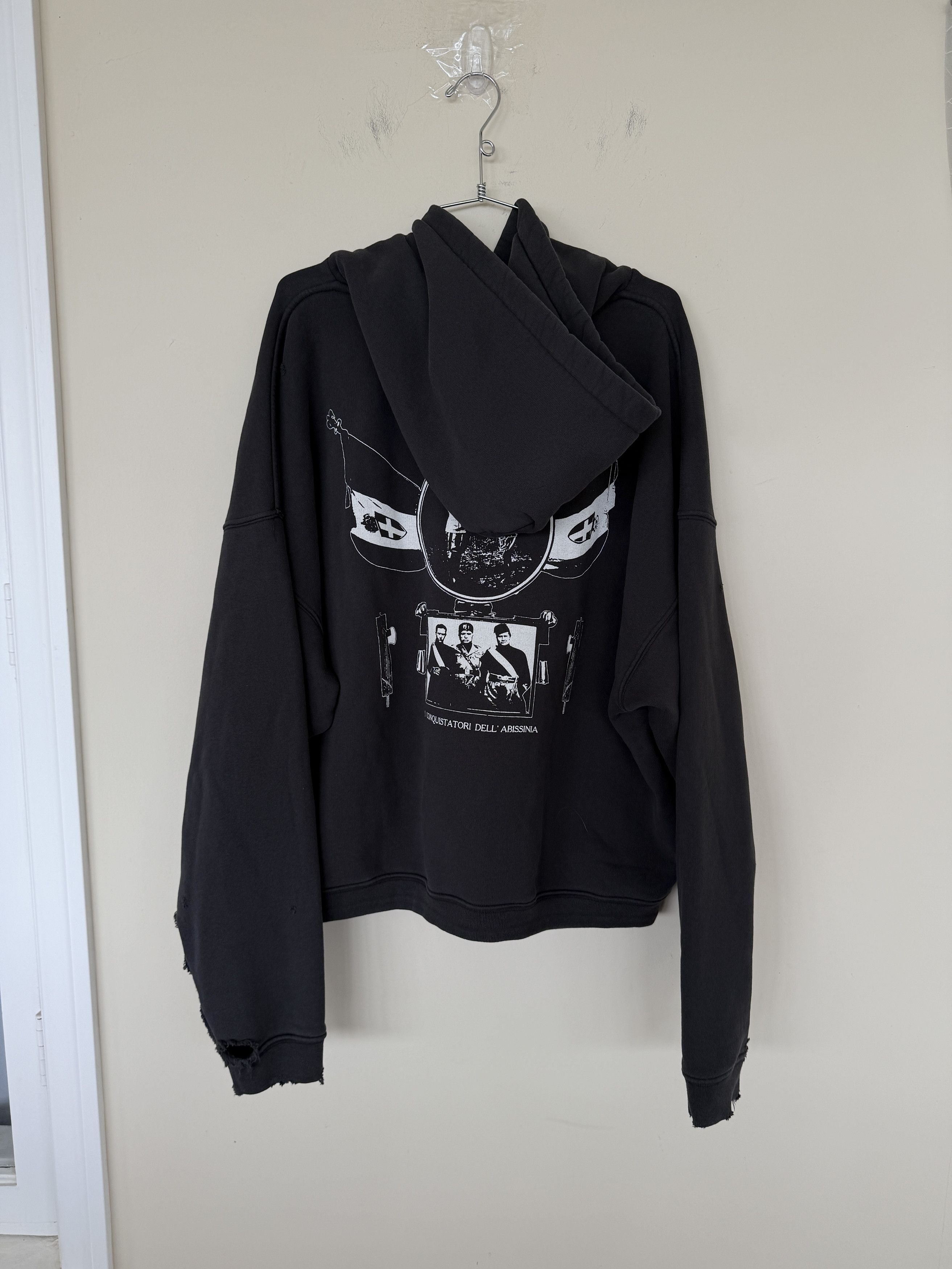 Enfants Riches Deprimes × Maxfield Los Angeles ERD ARCHITETTURA DI MUSSOLINI HOODIE Size US XL / EU 56 / 4 - 2 Thumbnail