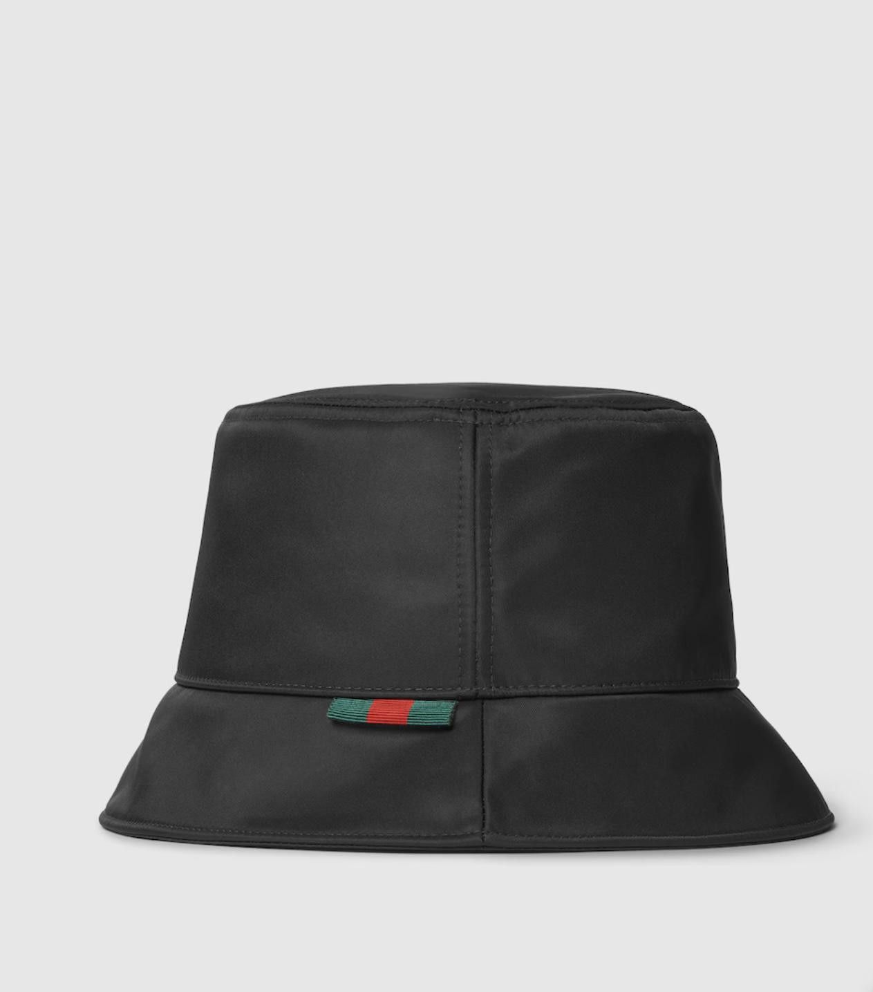 Gucci GUCCI NYLON BUCKET HAT WITH GUCCI LOGO SIZE M Size ONE SIZE - 2 Thumbnail