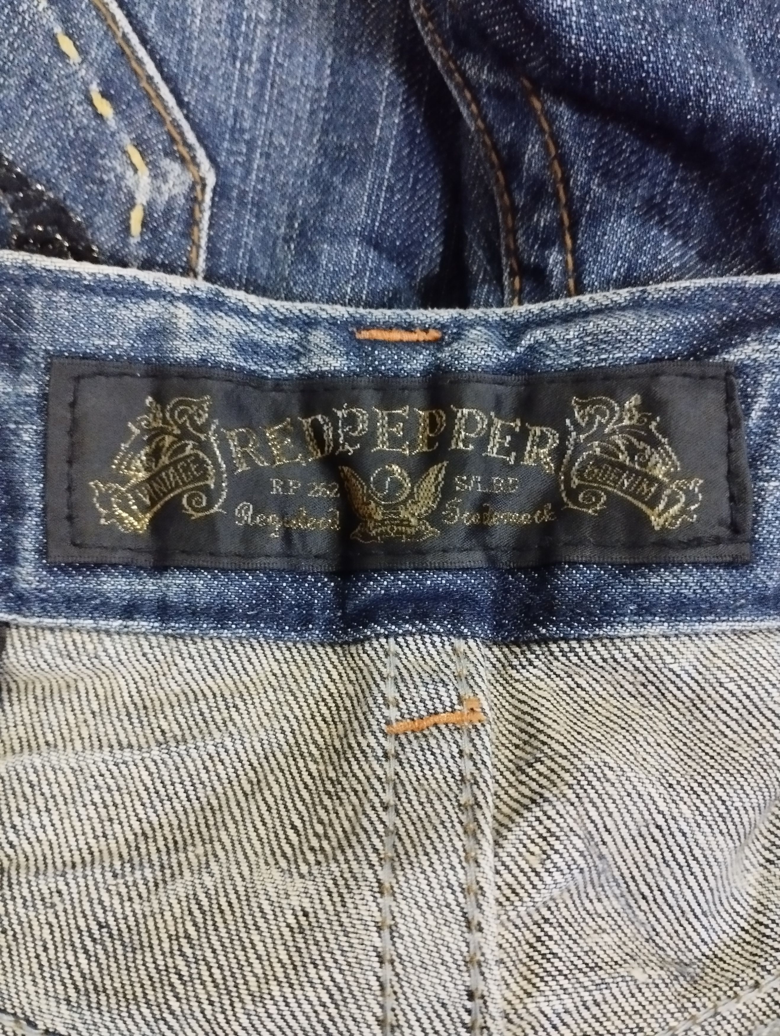 If Six Was Nine × Jean × Tornado Mart Flare Jeans Japan Redpepper Lightning Wash Bootcut Jeans Size US 31 - 9 Thumbnail