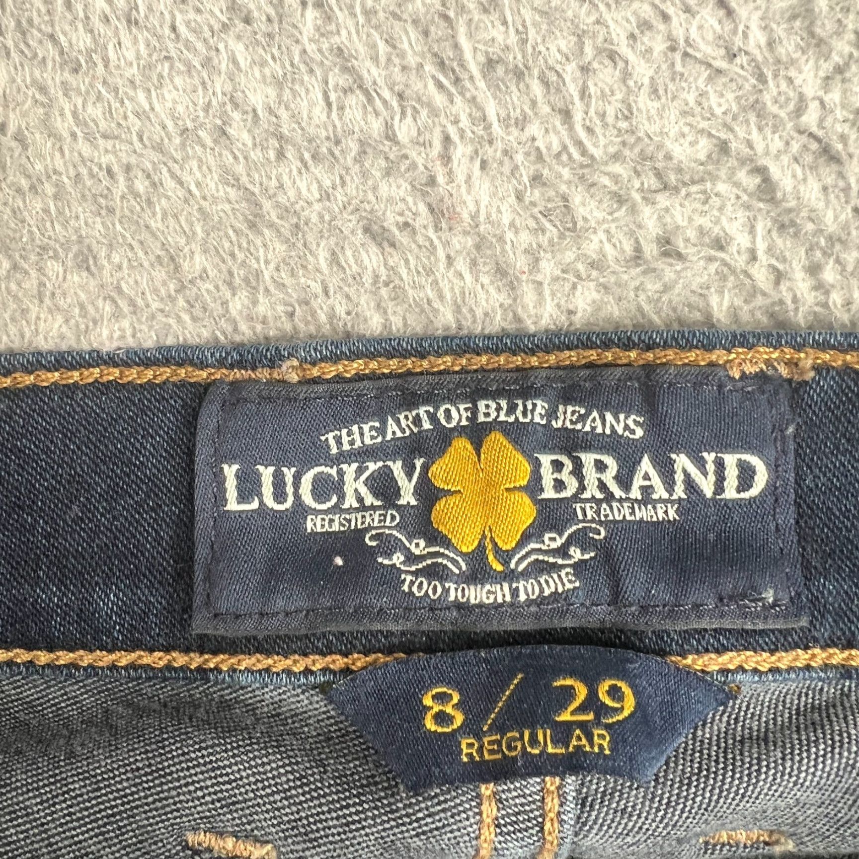 Lucky Brand VINTAGE Lucky Brand Jeans Bootcut Women Size 8/29 Regular Blue Denim 29 Inseam Adult Womens Boots Cut 2000s Size 30" / US 8 / IT 44 - 6 Thumbnail