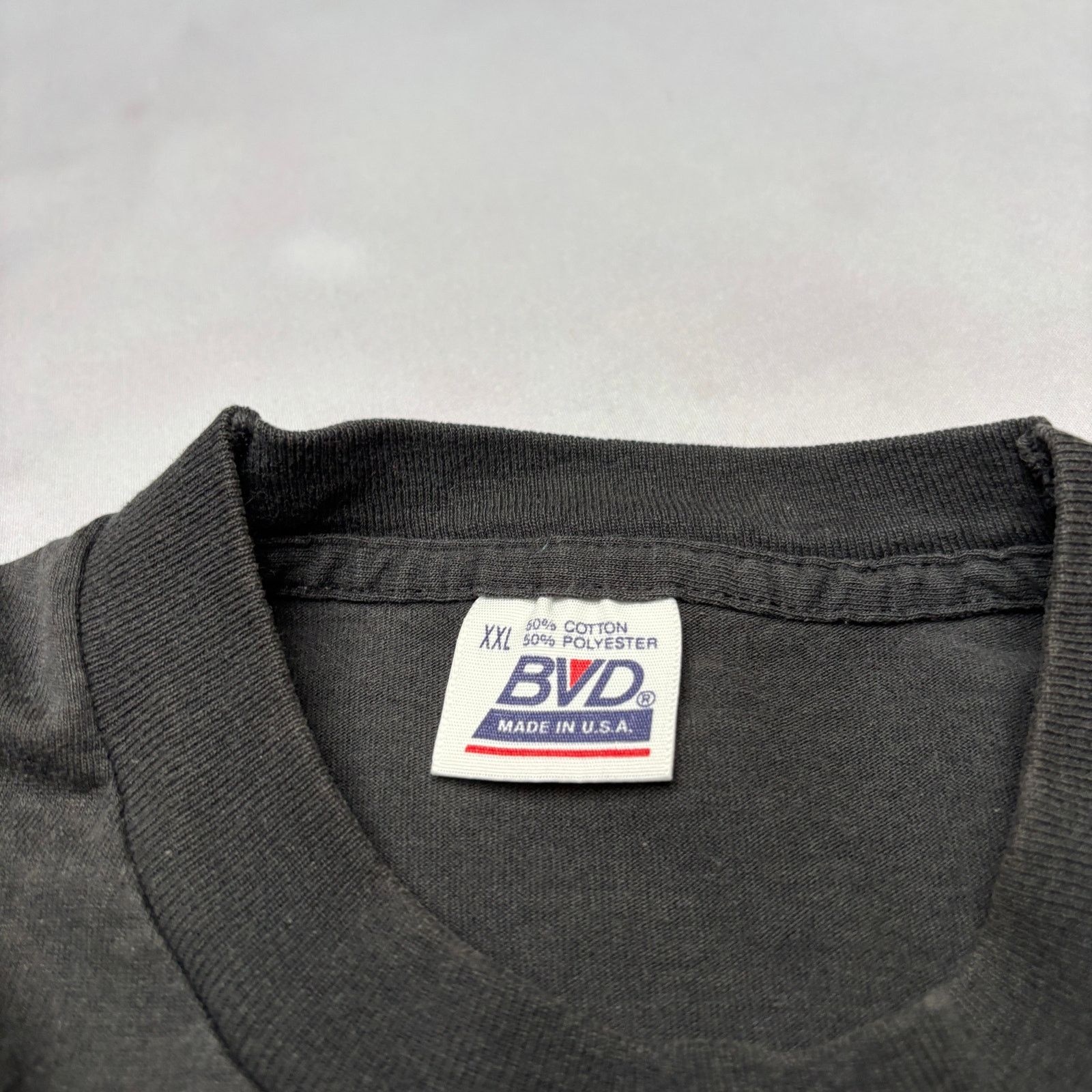Vintage Vintage 90s BVD Pocket T Shirt Men's 2XL Selvedge Pocket Size US XXL / EU 58 / 5 - 7 Thumbnail