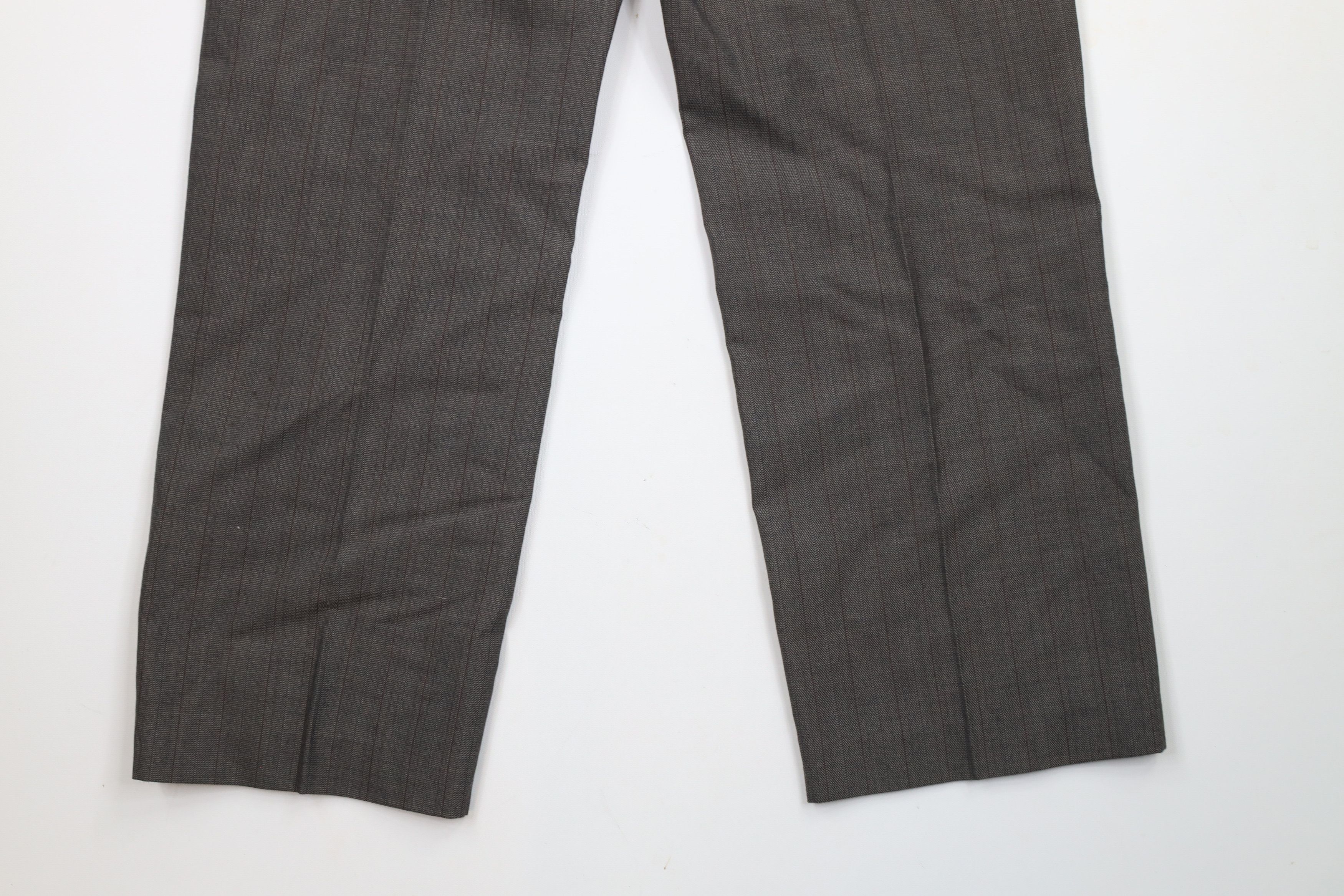 Vintage Vintage 90s Streetwear Wool Blend Wide Leg Chino Pants Size US 36 / EU 52 - 12 Thumbnail